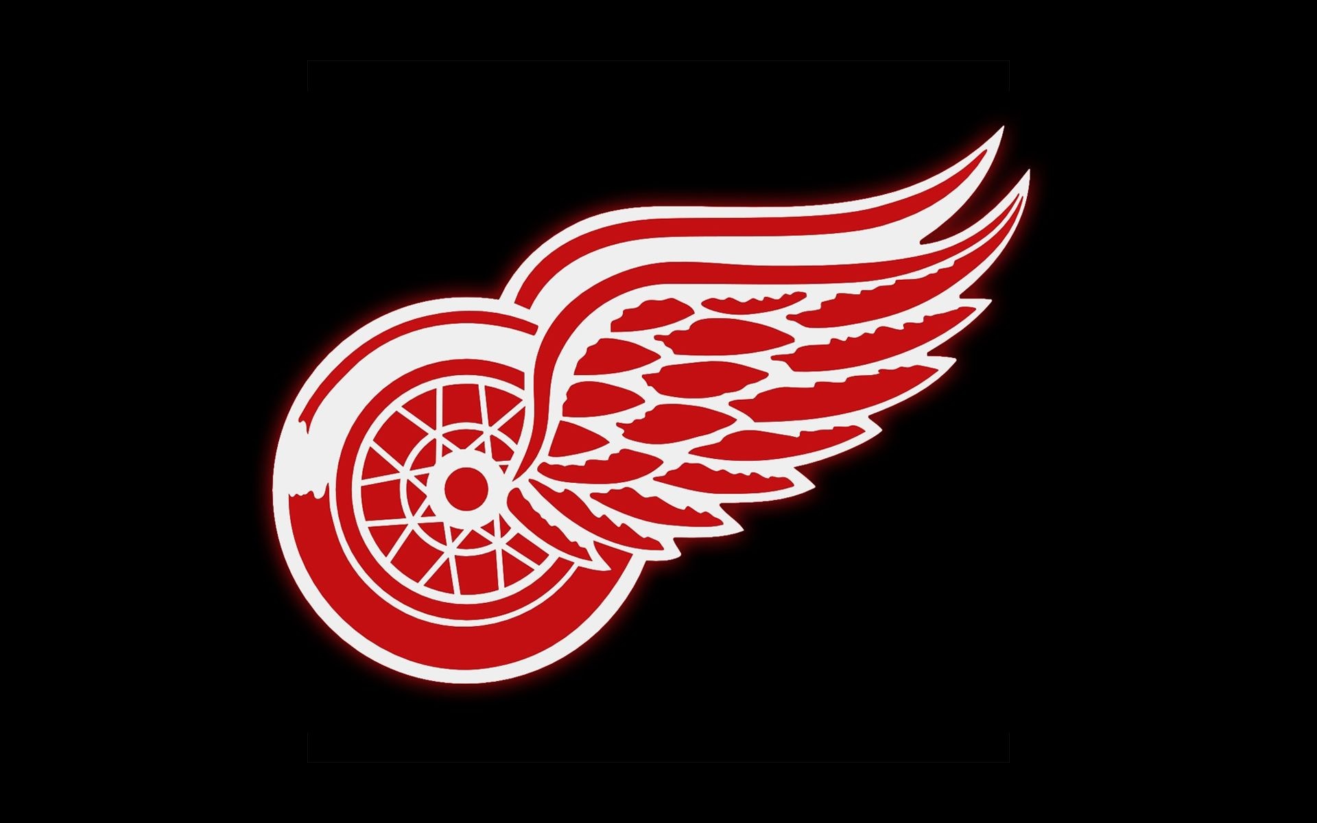 Mule love, Detroit Red Wings, Red Wings logo, Team pride, 1920x1200 HD Desktop