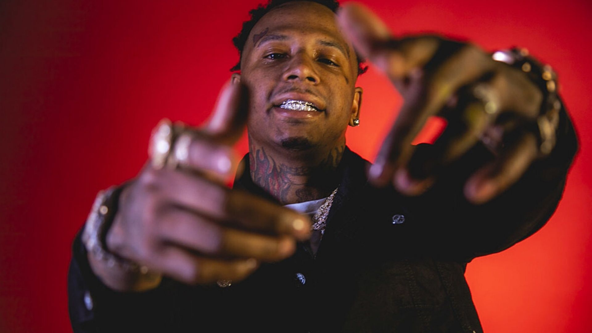 Moneybagg Yo, New teeth, Rapper's dental makeover, 1920x1080 Full HD Desktop