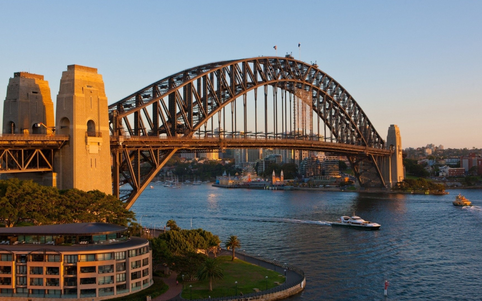 Harbor Bridge wallpaper, Background image, 1920x1200 HD Desktop