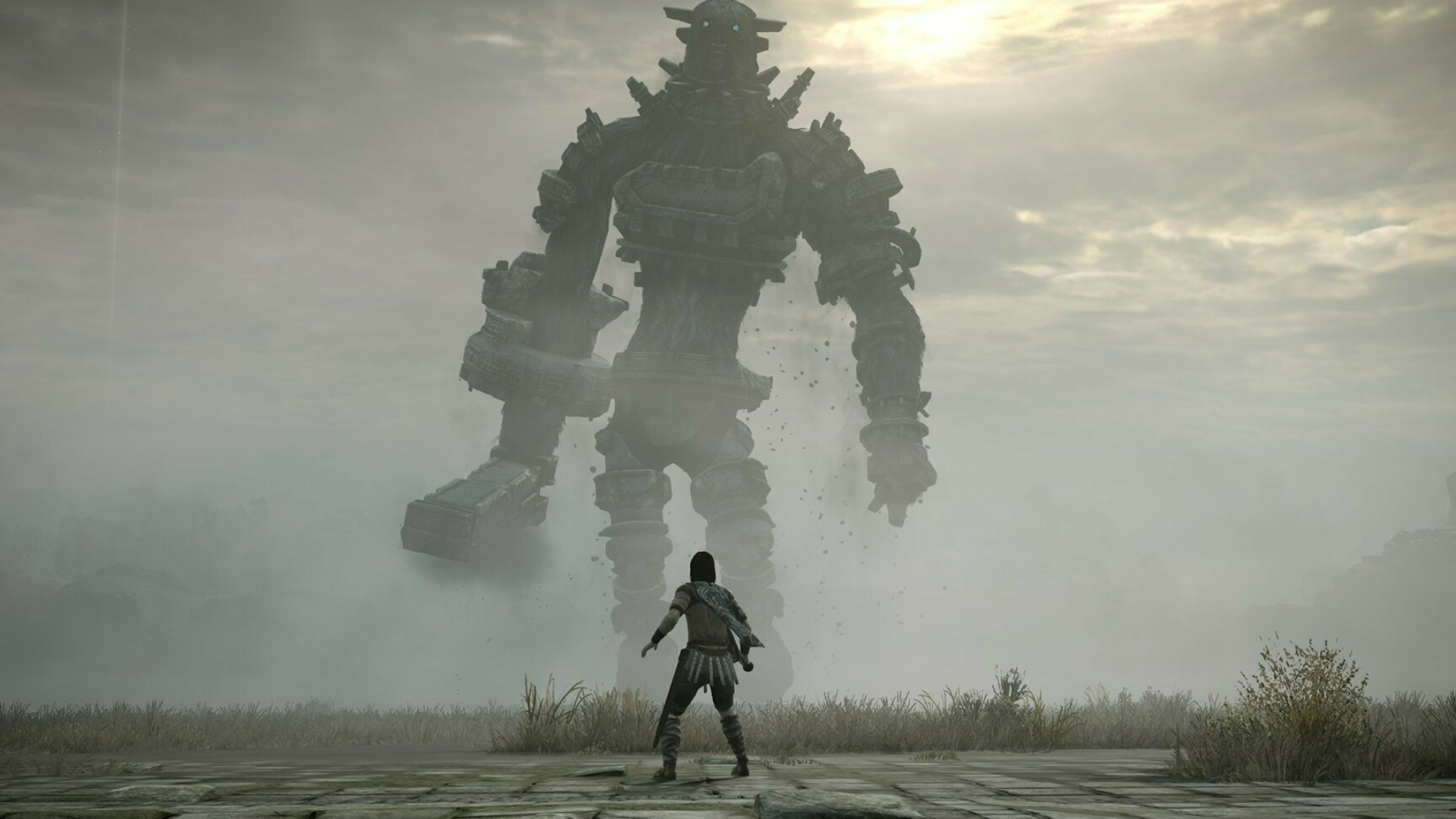 Shadow of the Colossus, Game remake masterpiece, Artistic design, Emotional journey, 1920x1080 Full HD Desktop