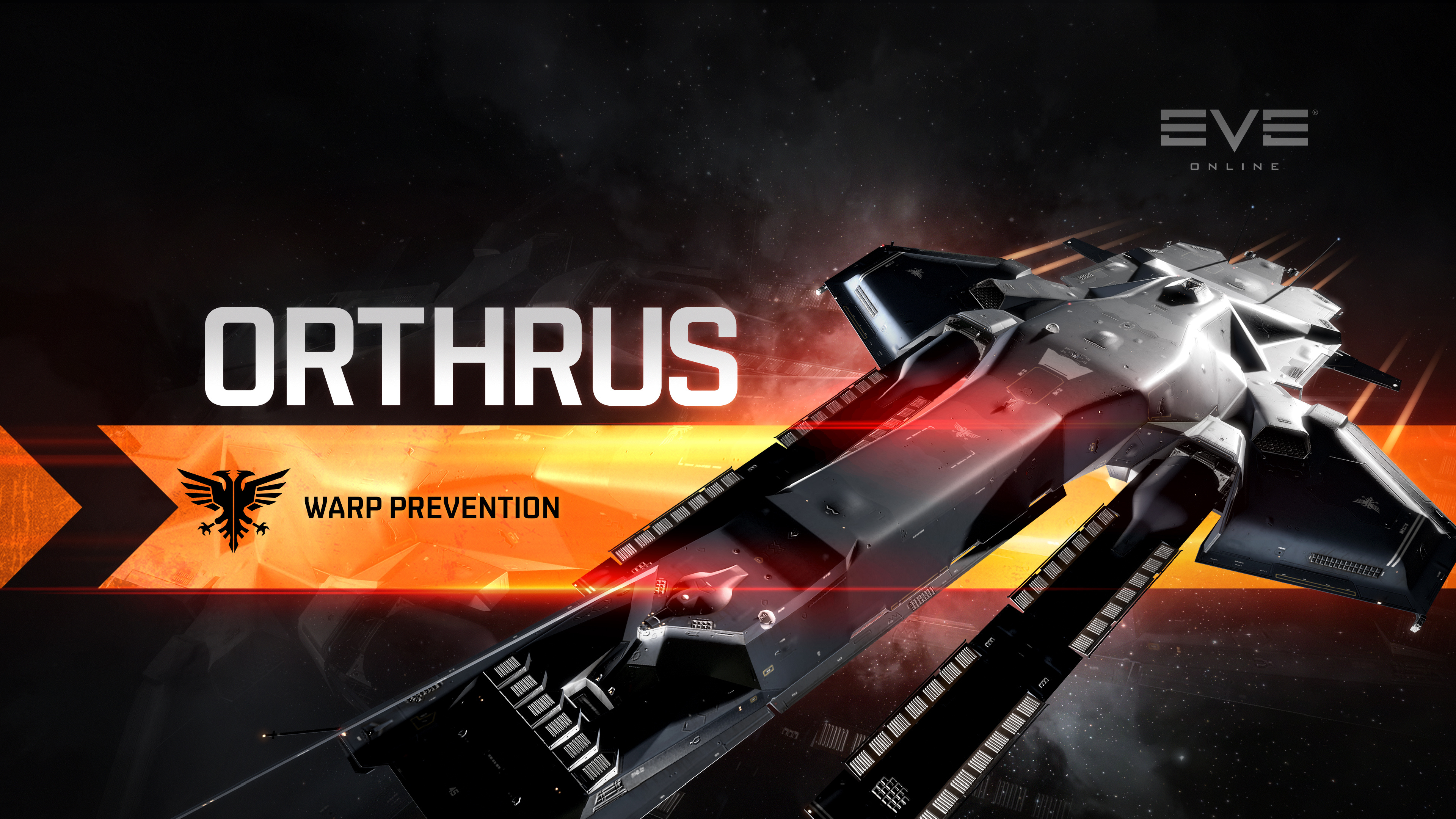 Orthrus, EVE Online Wallpaper, 3840x2160 4K Desktop