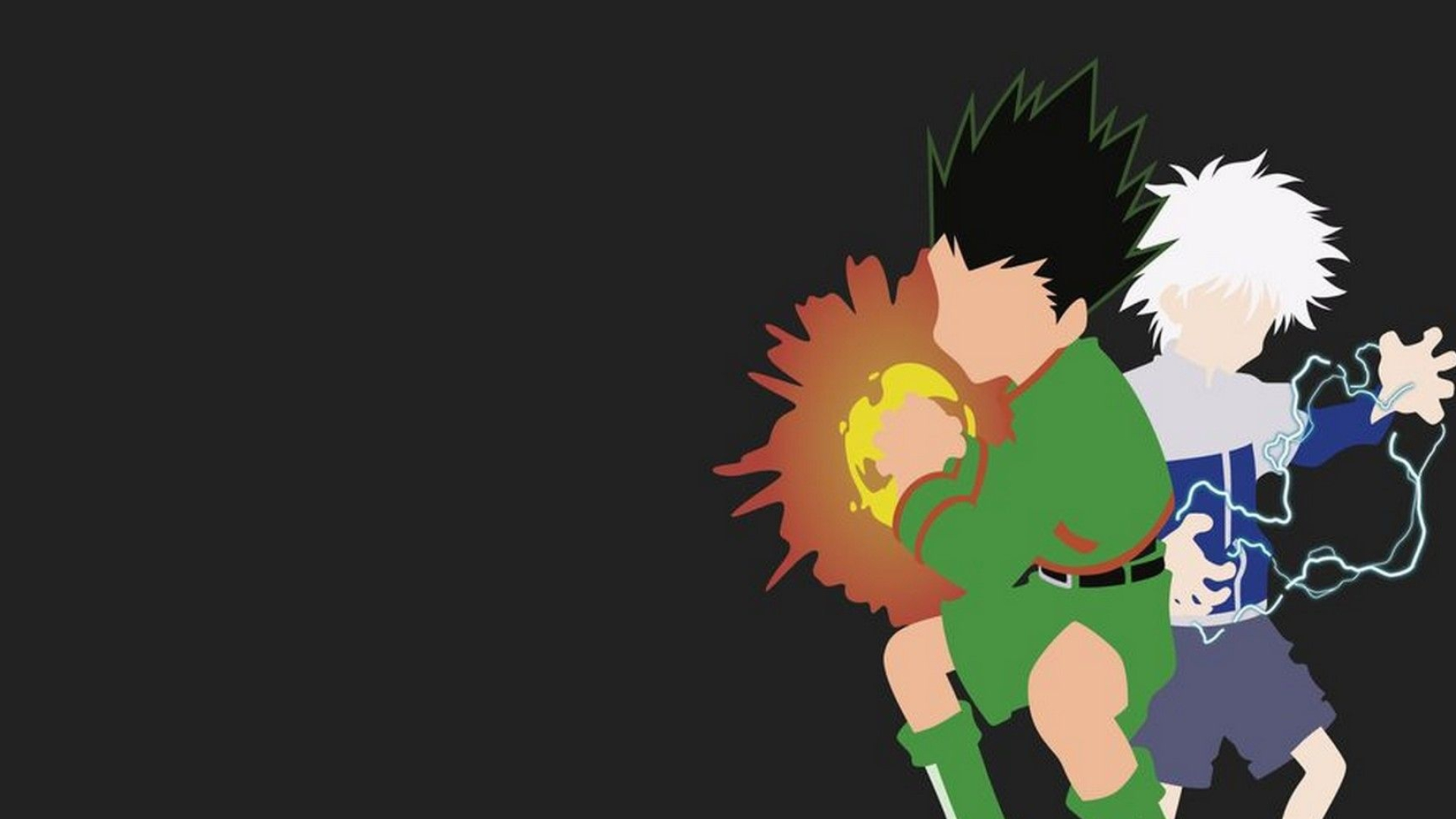 Gon and Killua, HD wallpaper, 2022, Anime background, 1920x1080 Full HD Desktop