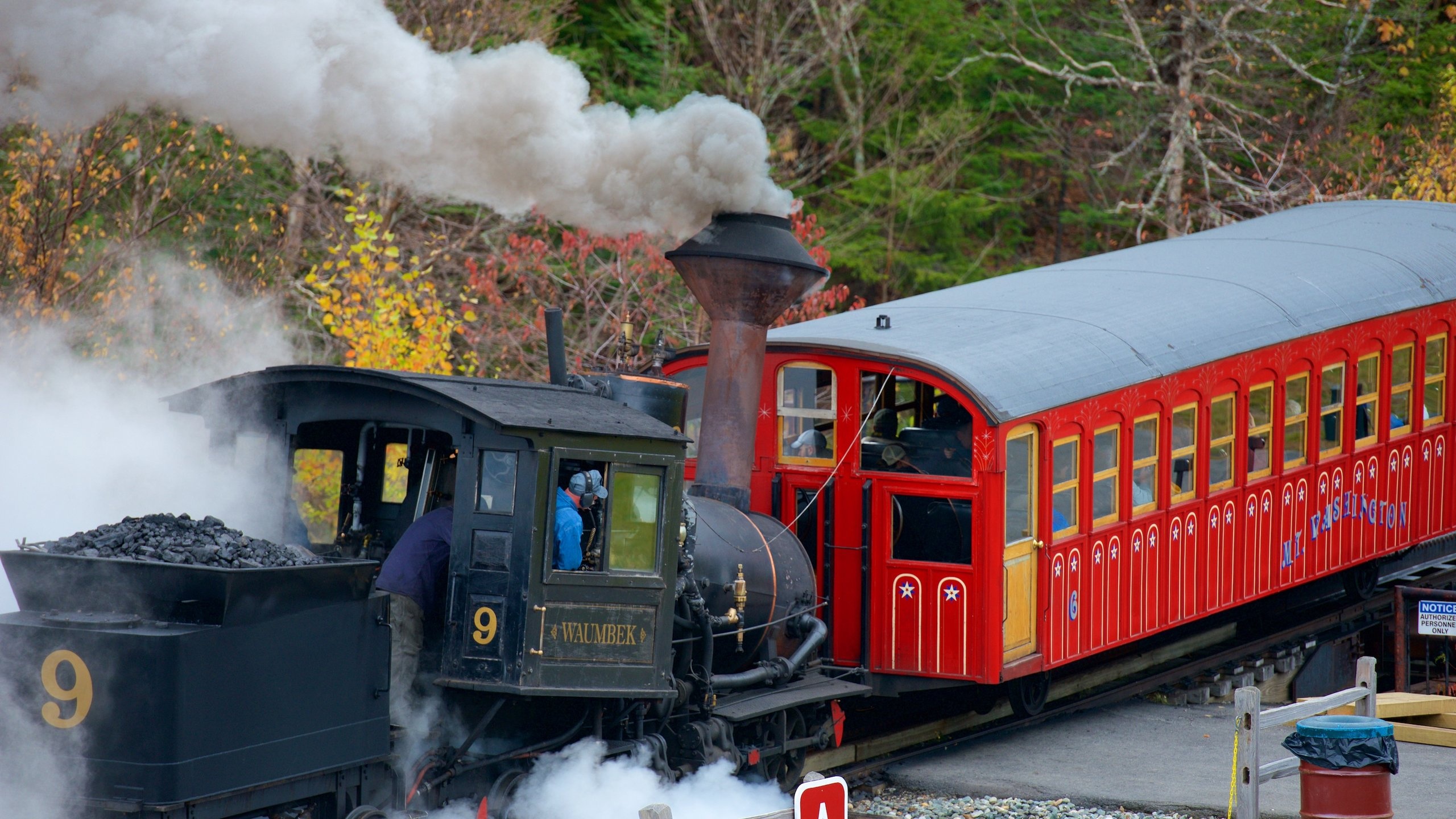 Mount Washington Cog Railway, Vacation rentals, Unique experience, Peak adventure, 2560x1440 HD Desktop