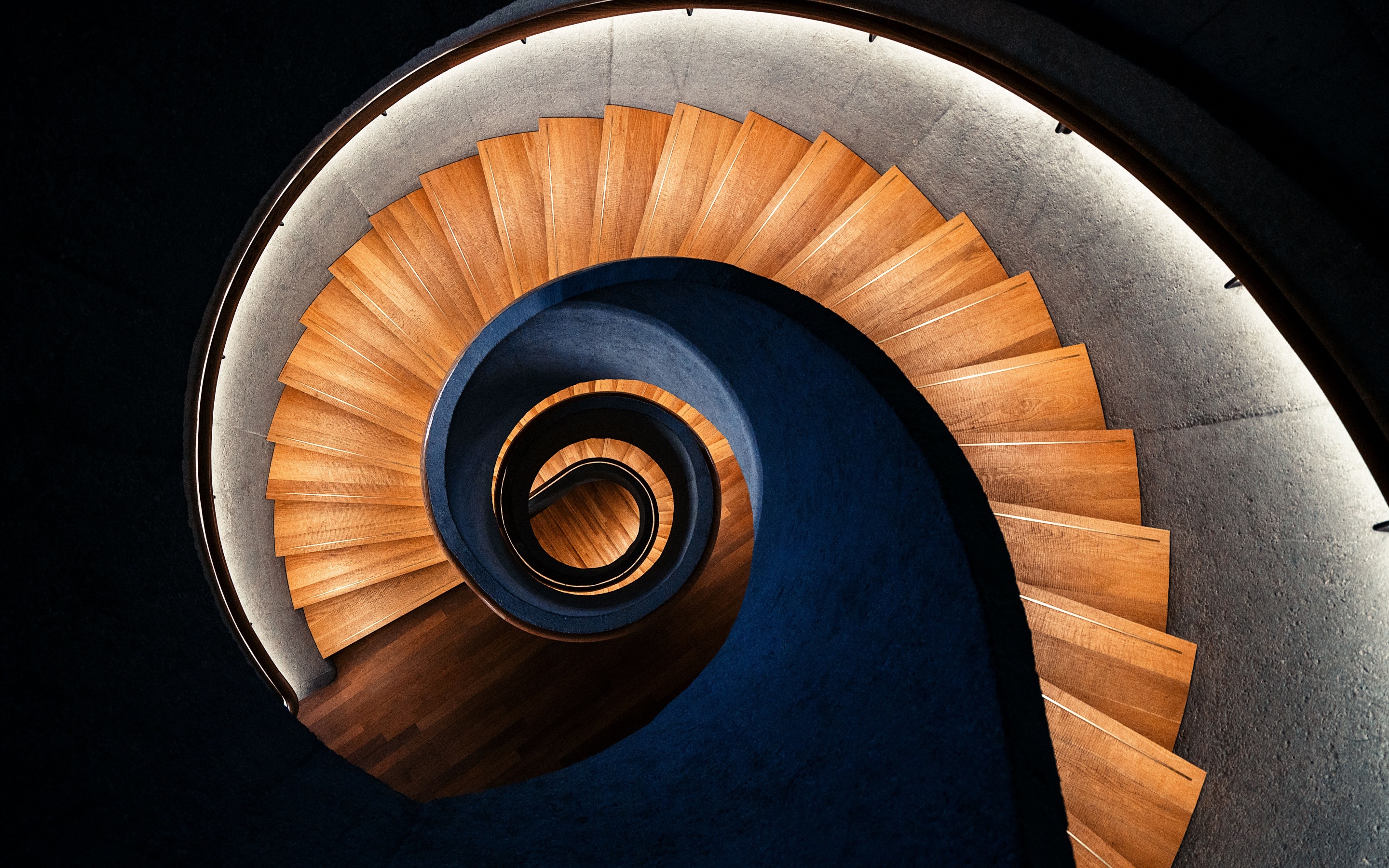 Swirling vortex, Staircase Wallpaper, 2880x1800 HD Desktop