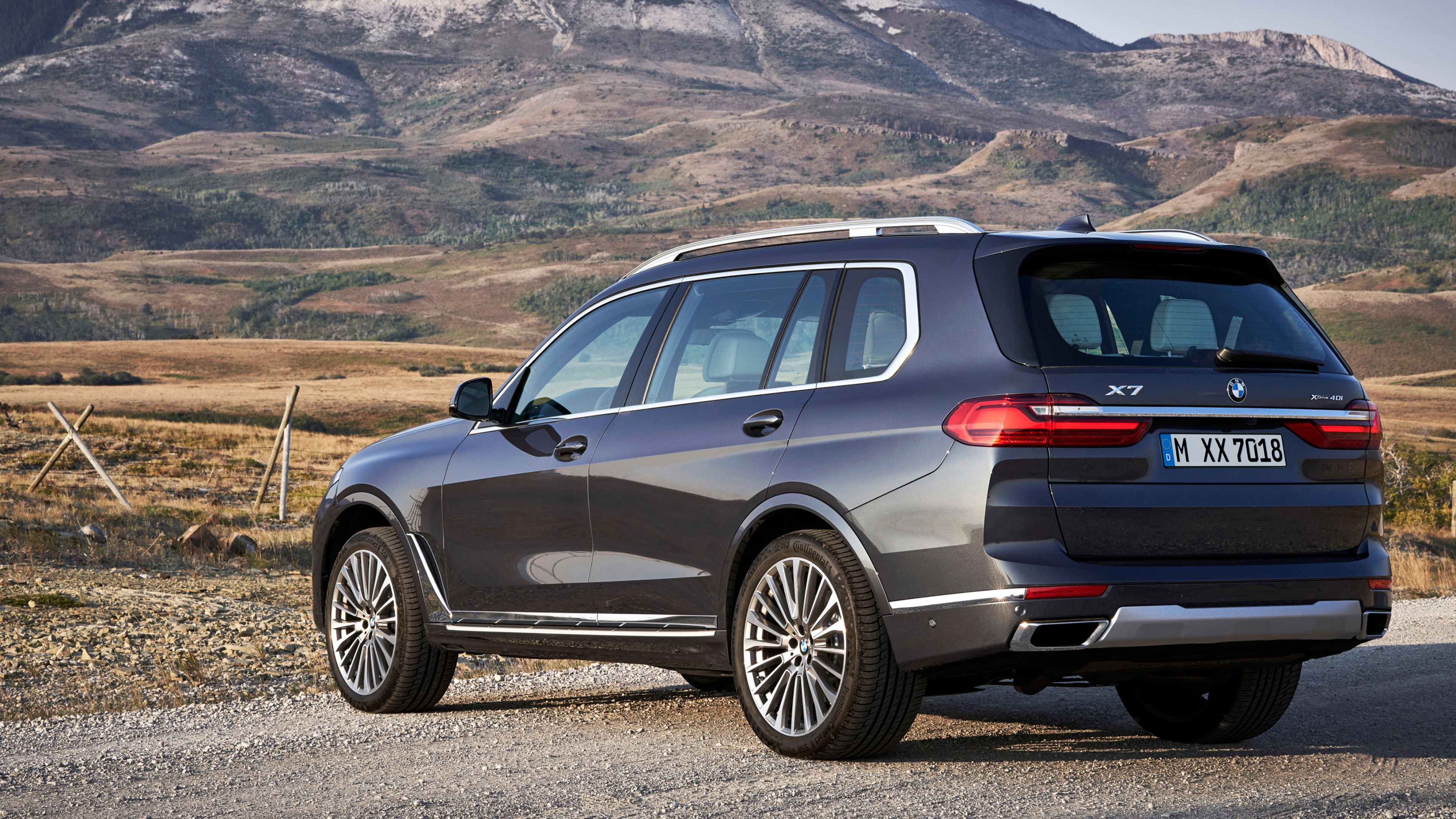 BMW X7, Cars desktop wallpapers, X7 xDrive40i, 2019, 3840x2160 4K Desktop