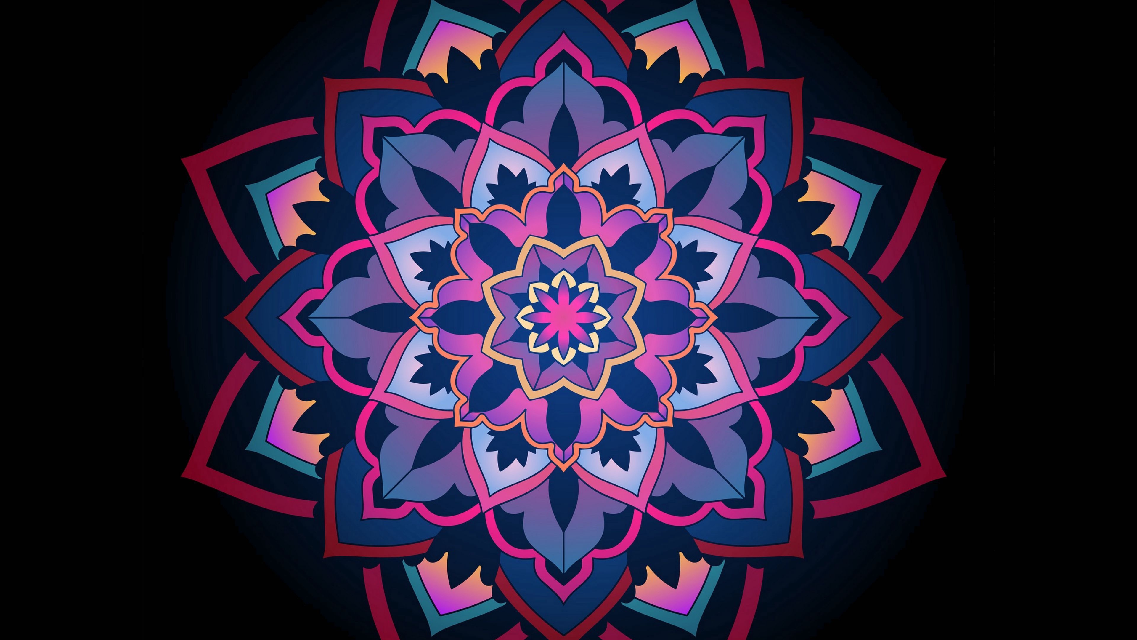 Ornamental, Mandalas Wallpaper, 3840x2160 4K Desktop