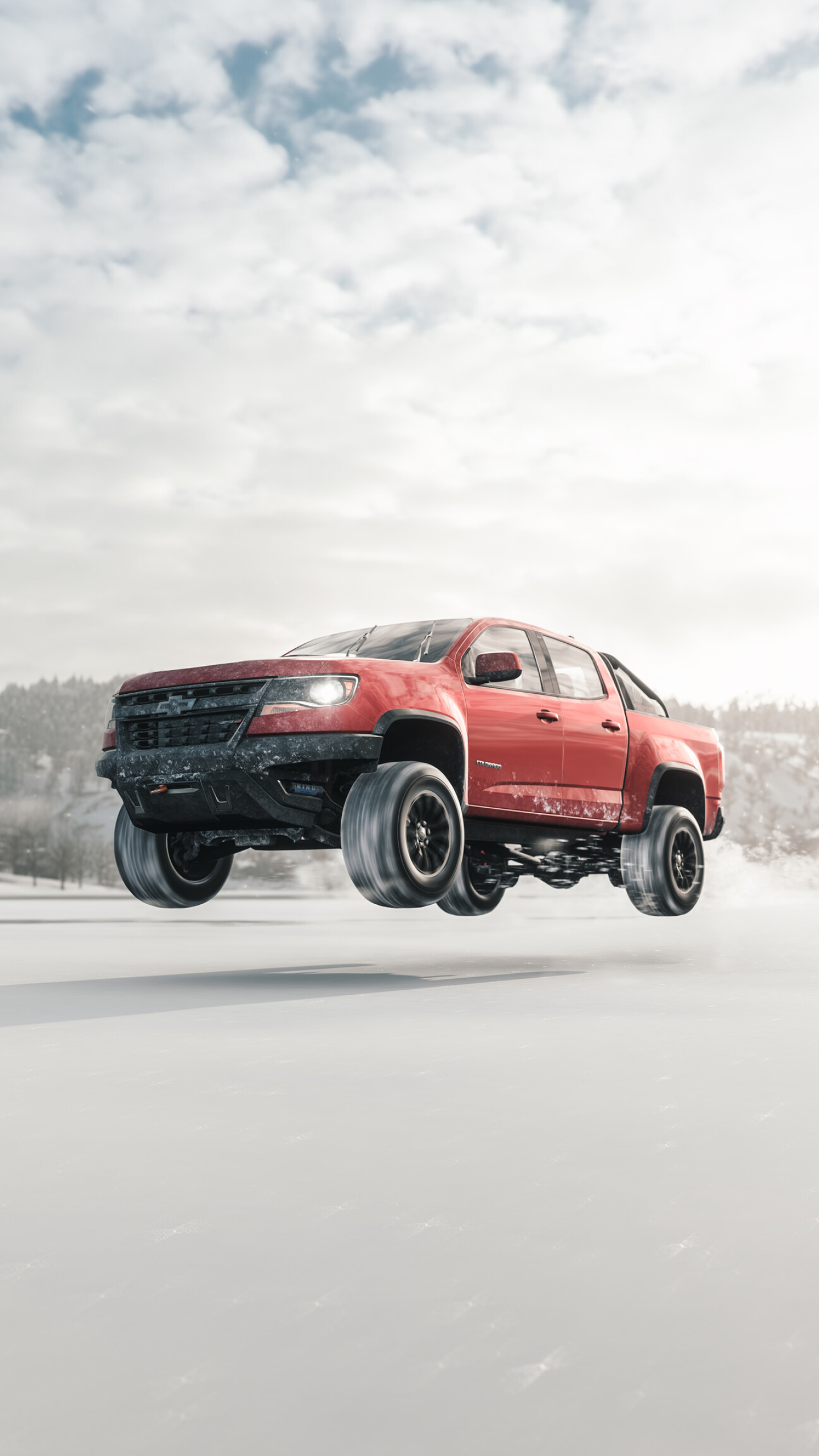 Forza, Chevrolet Silverado Wallpaper, 1440x2560 HD Phone