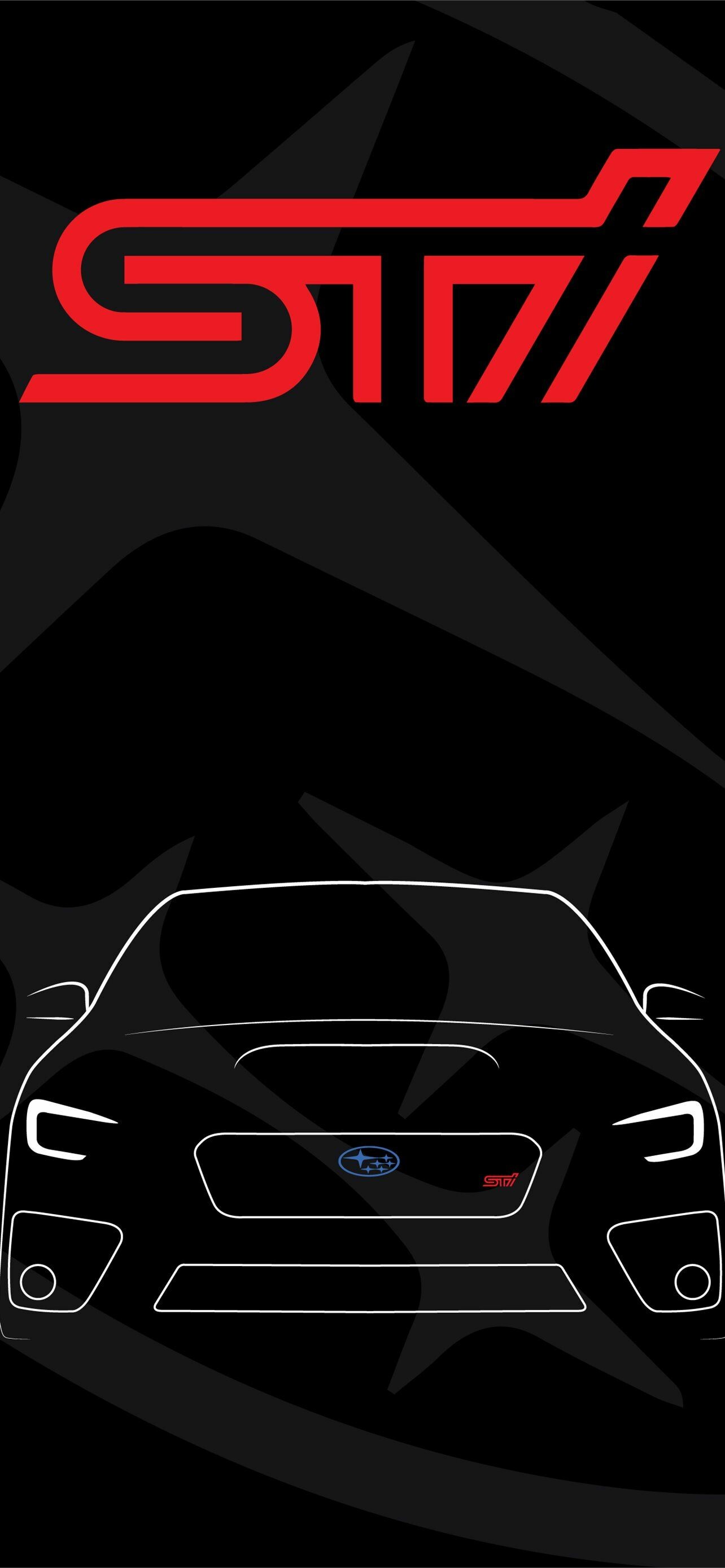 Subaru WRX STI, iPhone wallpapers, Sporty and powerful, Thrilling driving experience, 1290x2780 HD Phone