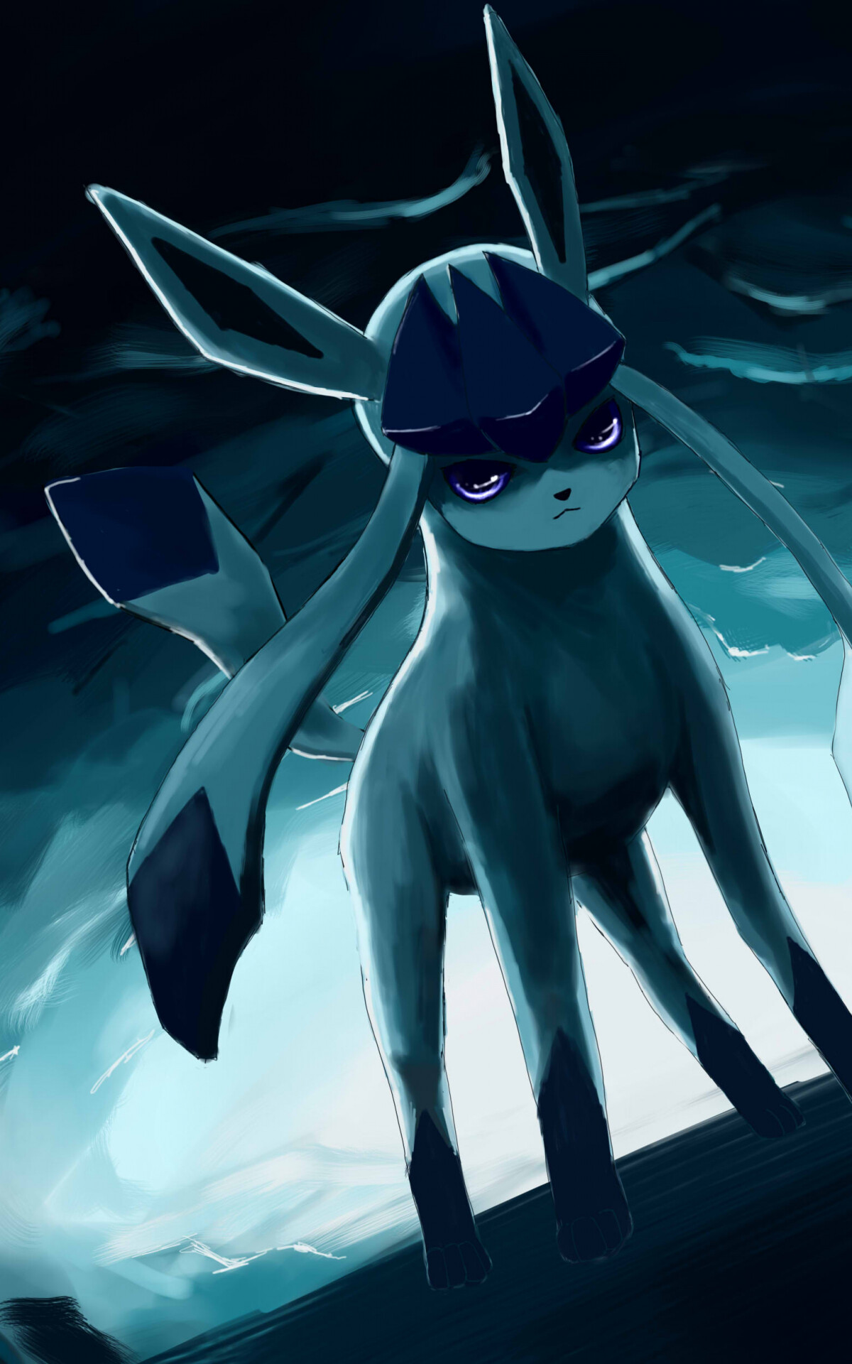 Eevee meme with Glaceon, Desktop and mobile compatibility, Digital art, Memorable creation, 1200x1920 HD Phone