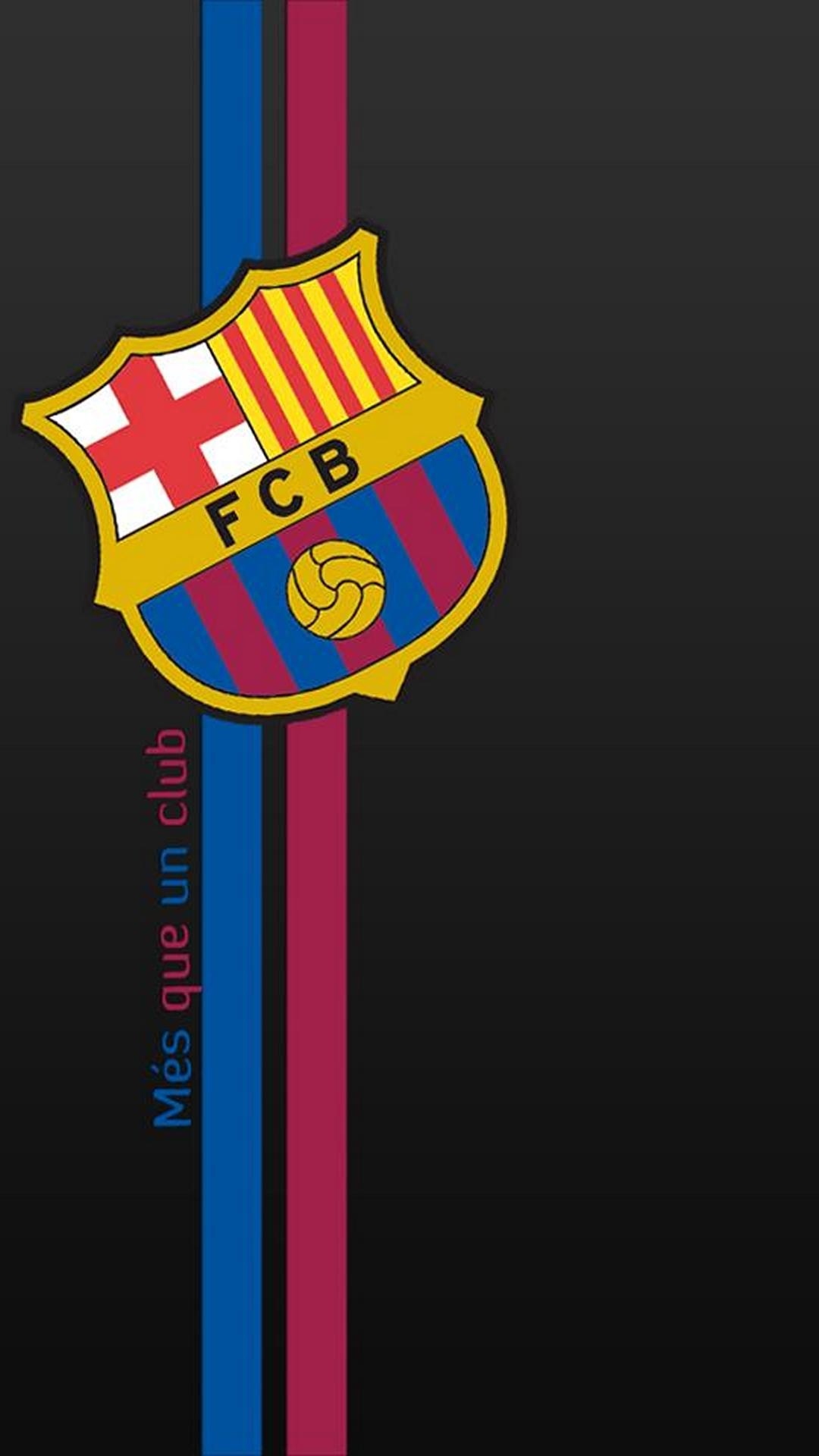 More than a club, Logo Barcelona Wallpaper, 1080x1920 Full HD Phone