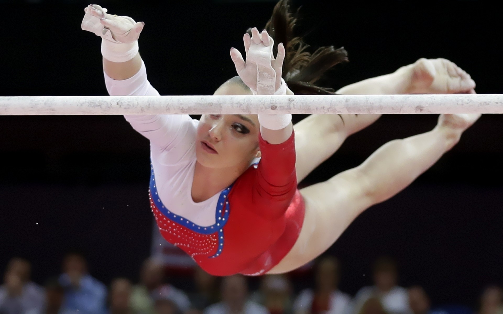 Aliya Mustafina, Horizontal Bar Wallpaper, 1920x1200 HD Desktop