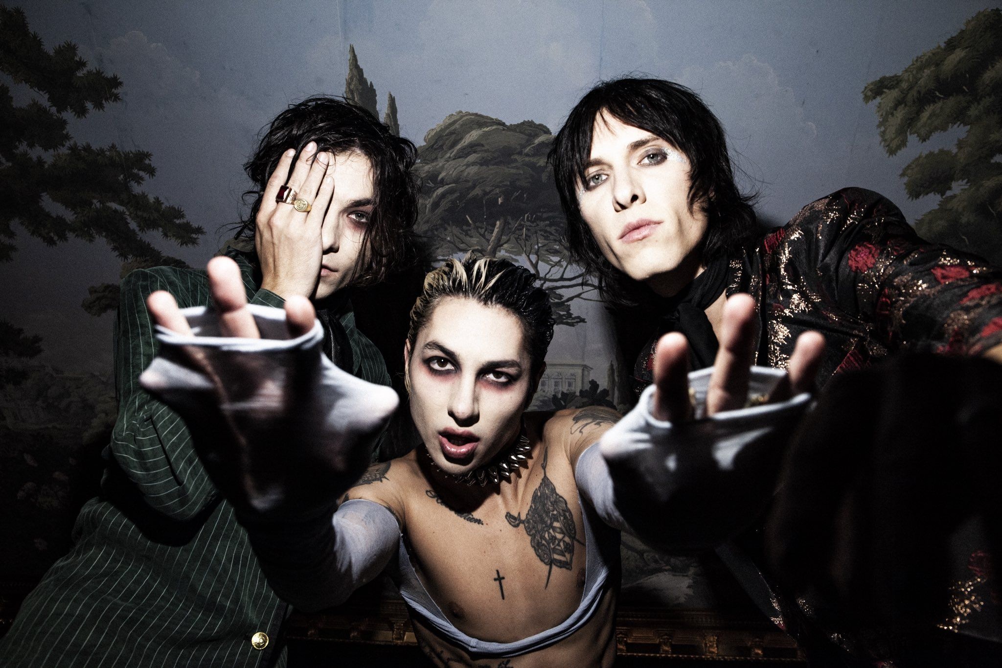 Palaye Royale Band, Palaye Royale on Twitter, Cool bands, Halloween face makeup, 2050x1370 HD Desktop