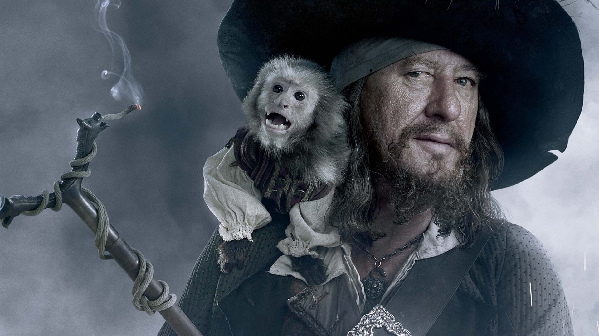 Geoffrey Rush, Hector Barbossa, Wallpaper ID 878581, 1920x1080 Full HD Desktop