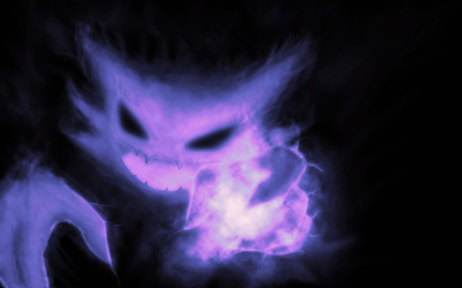 Haunter Pokmon Hintergrund, Fanpop Archive, Ghostly Art, Sinisterly Cool, 1920x1200 HD Desktop