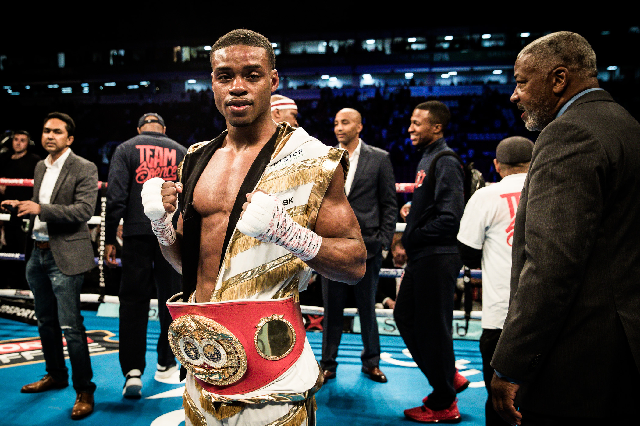 Errol Spence Jr., Lamont Peterson fight, National anthem, Unifying at 147, 2100x1400 HD Desktop