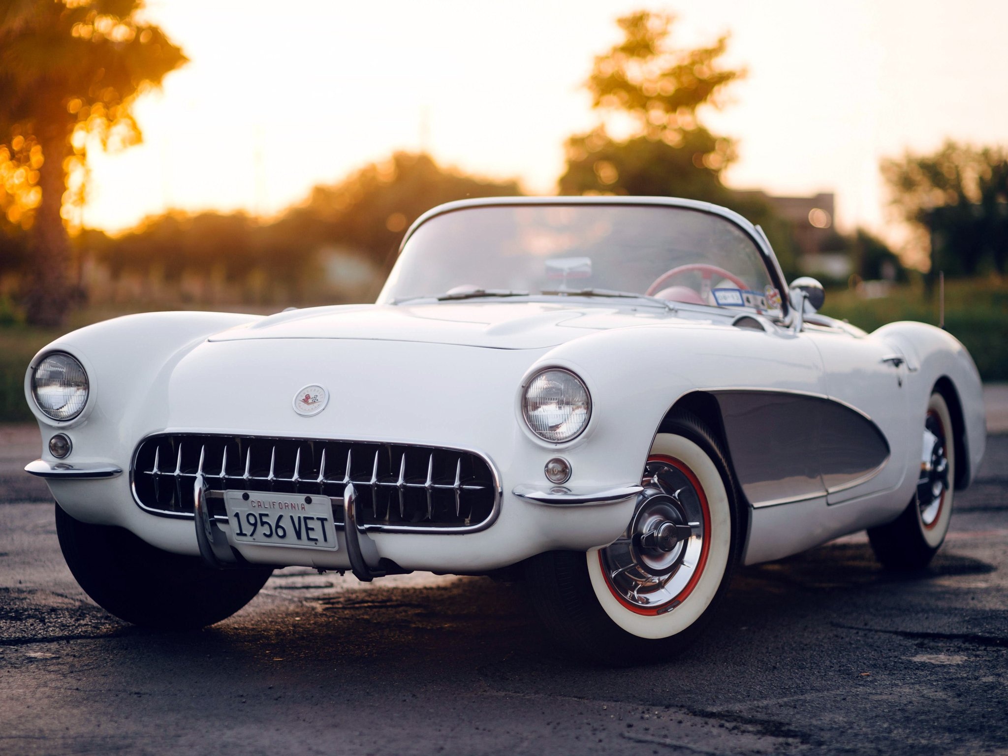 1956 Corvette Roadster Gen I, Corvette Wallpaper, 2050x1540 HD Desktop