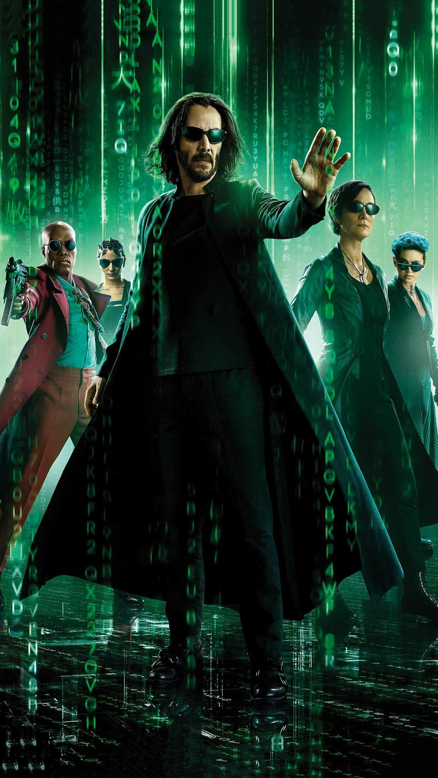 Matrix, Wallpaper collection, Iconic visuals, Futuristic appeal, 1440x2560 HD Phone