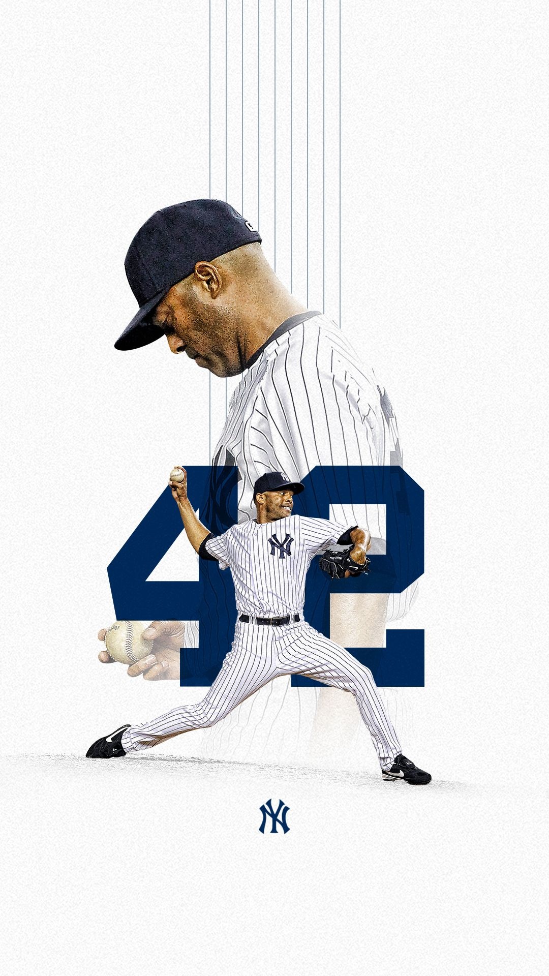 Mariano Rivera, Yankees players, Baseball heroes, Legends of the game, 1080x1920 Full HD Phone