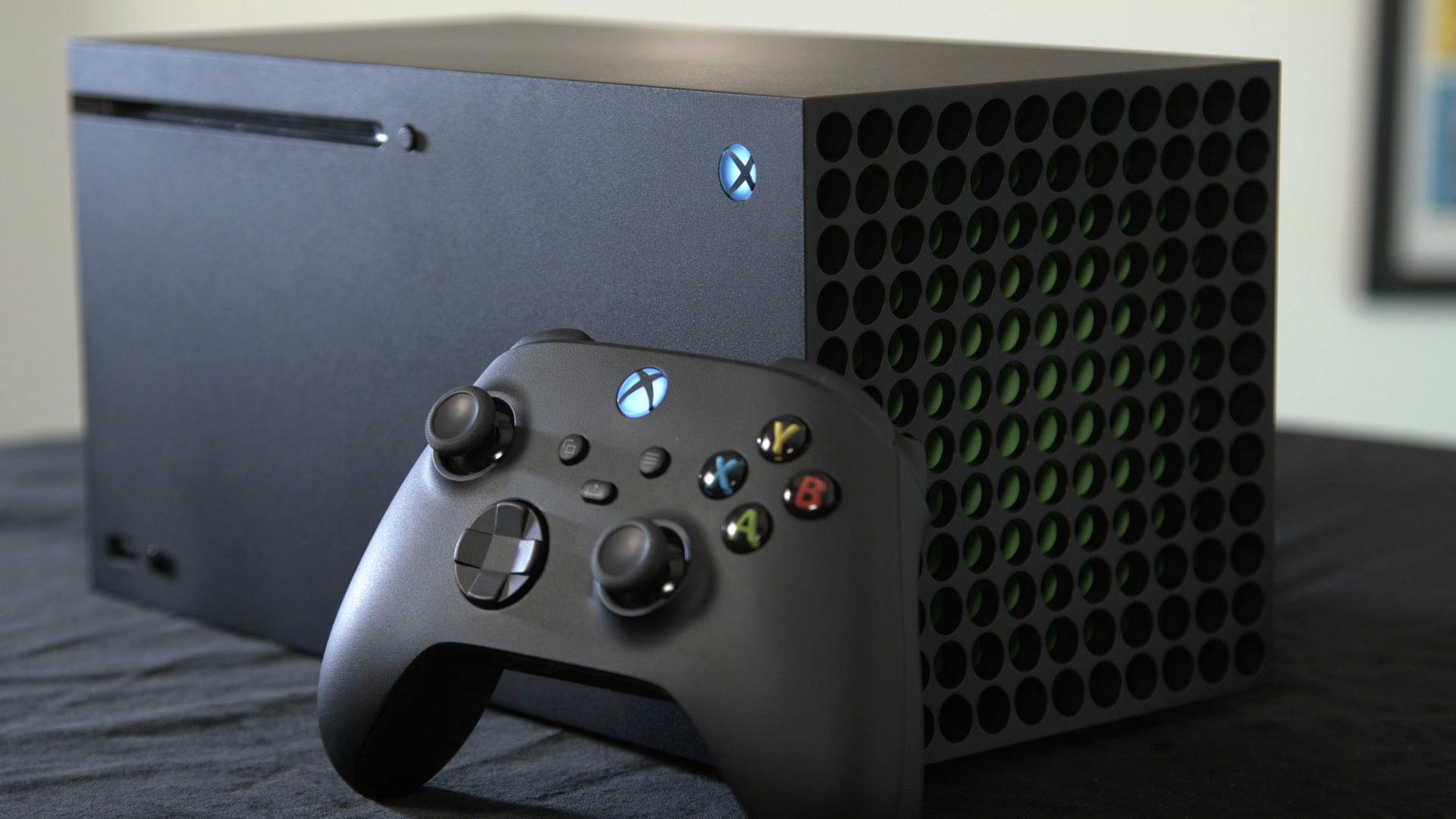 Xbox Series X, Gaming console, Techradar review, Cutting-edge technology, 1920x1080 Full HD Desktop