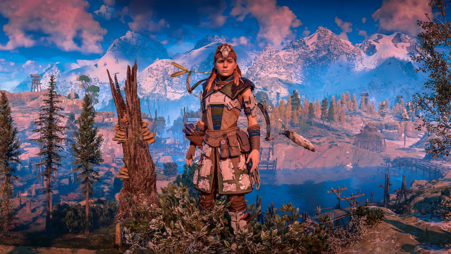 Aloy, Horizon Zero Dawn, HD wallpaper, Exquisite art, 1920x1080 Full HD Desktop