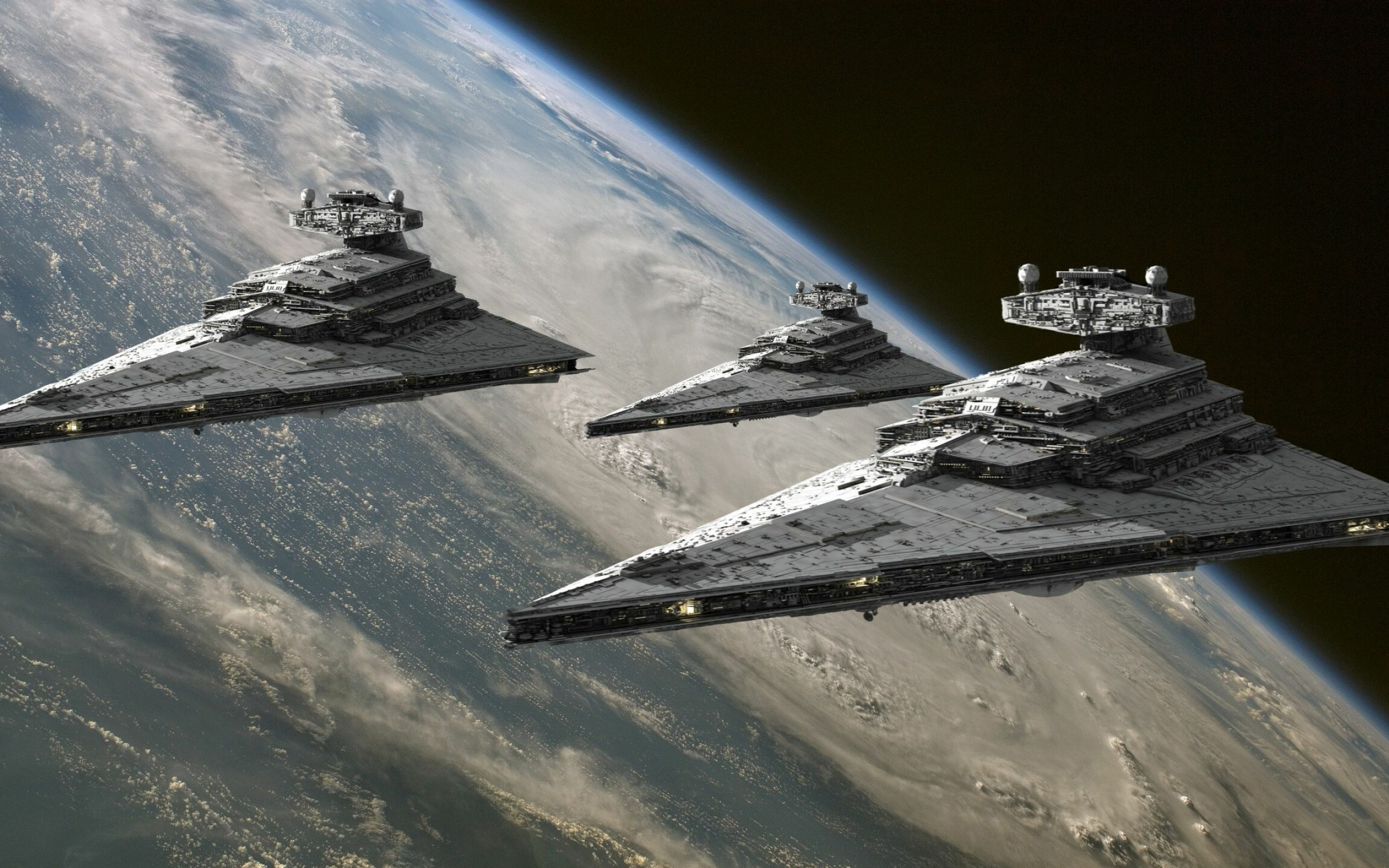 Imperial Star Destroyers, Spaceship Wallpaper, 2560x1600 HD Desktop