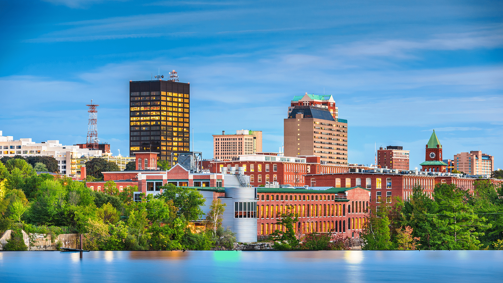 Manchester, New Hampshire, Data center, Firstlight, 1920x1080 Full HD Desktop