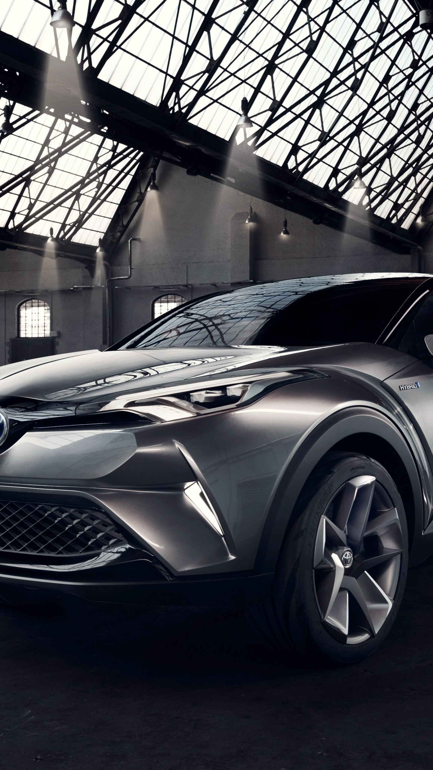 Toyota C-HR, Concept toyota sports car, Frankfurt 2015, 1440x2560 HD Phone