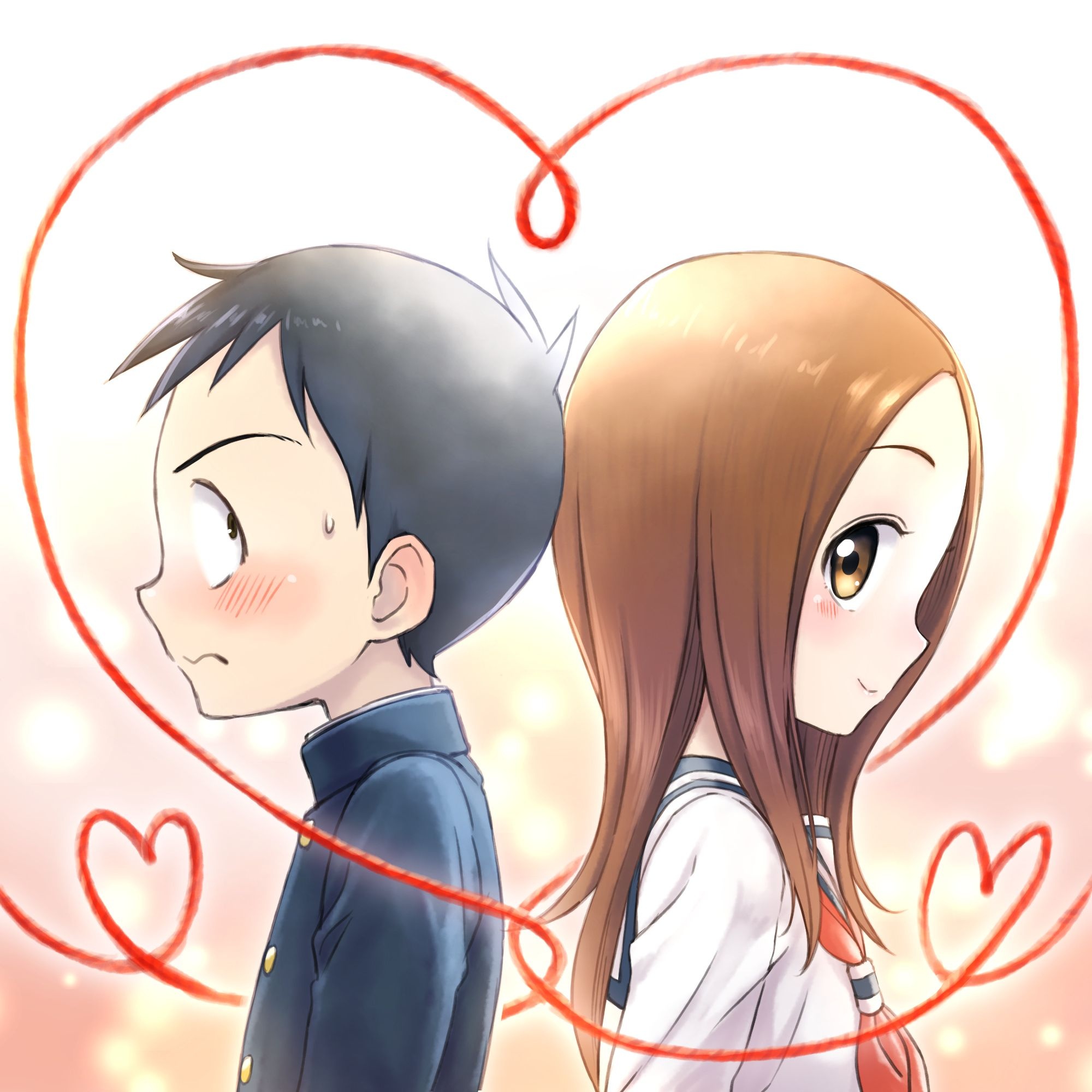 Teasing master takagi-san, Wallpapers, 2000x2000 HD Phone