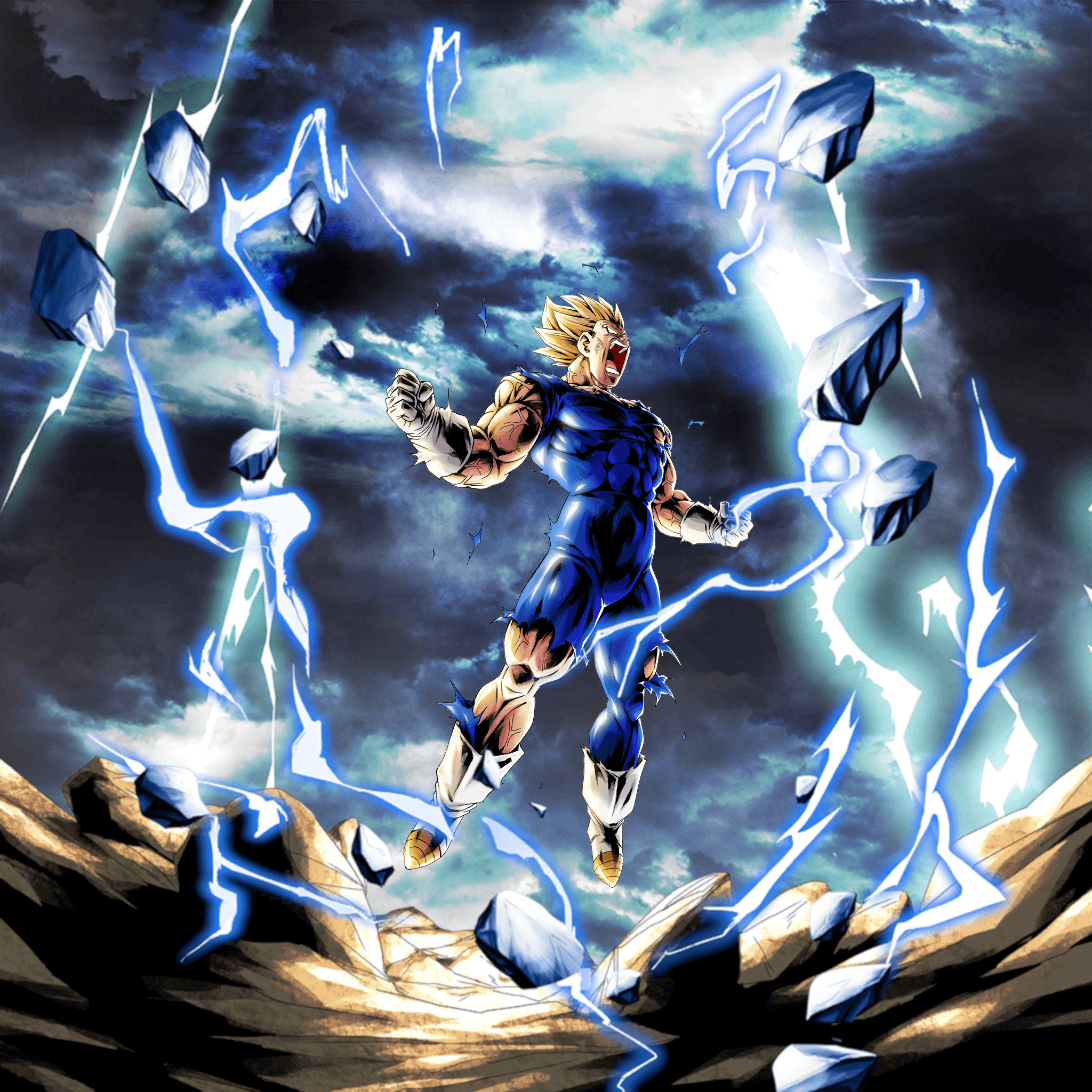 Vegeta wallpapers, Aesthetic excellence, Saiyan pride, Glorious artwork, 2050x2050 HD Phone