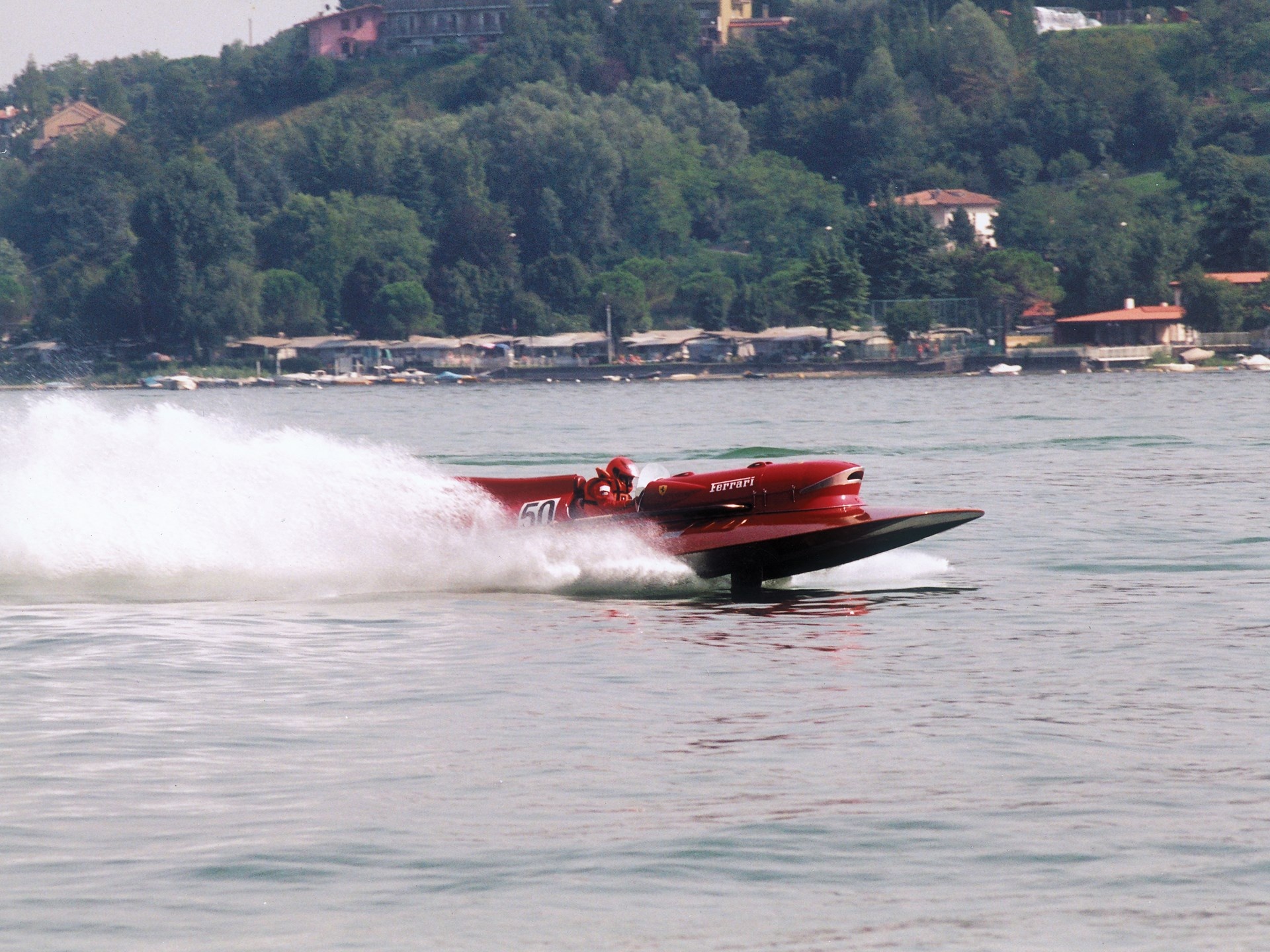 Timossi Ferrari Arno XI, Monaco hydroplane race, Historic legacy, Vintage racing, 1920x1440 HD Desktop