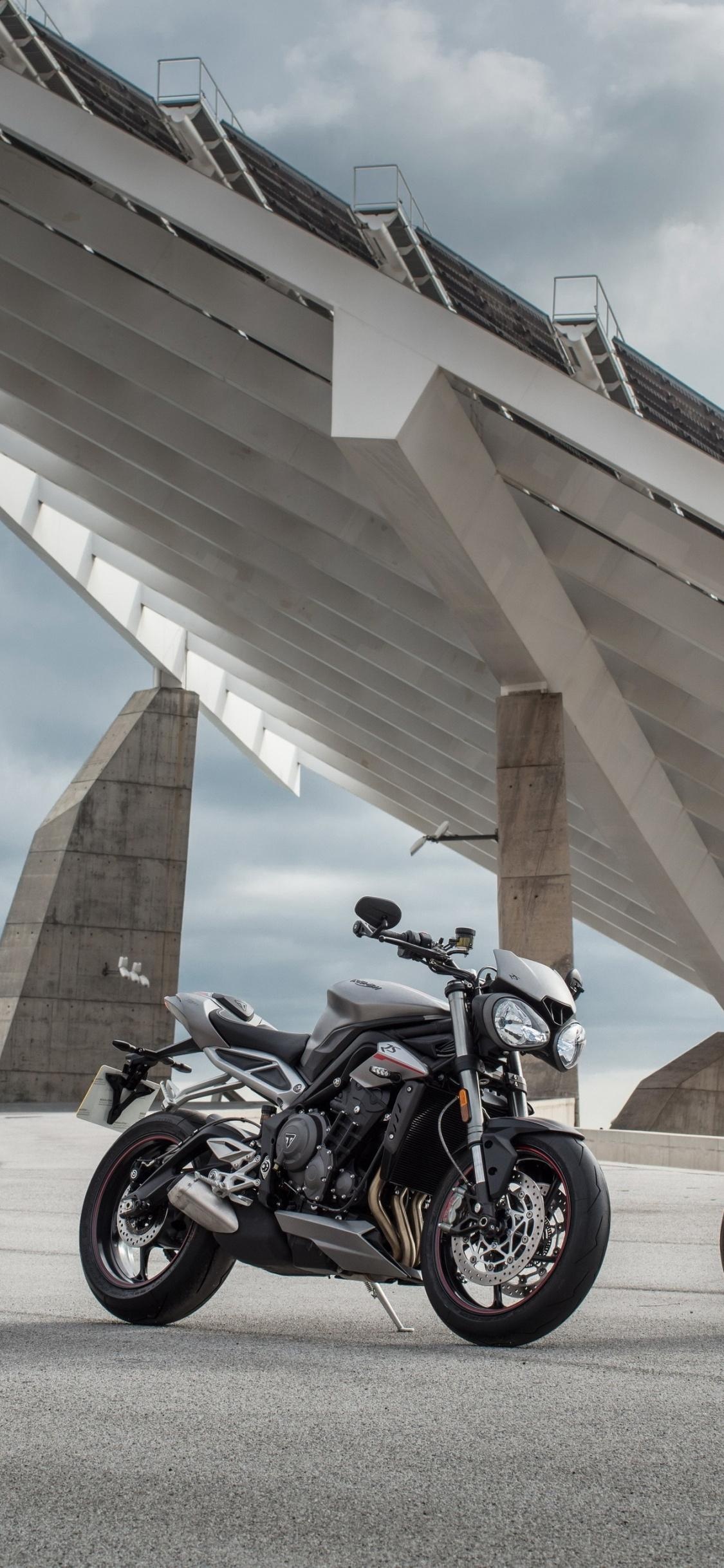 Triumph Street Triple RS, RS wallpapers, 1130x2440 HD Phone