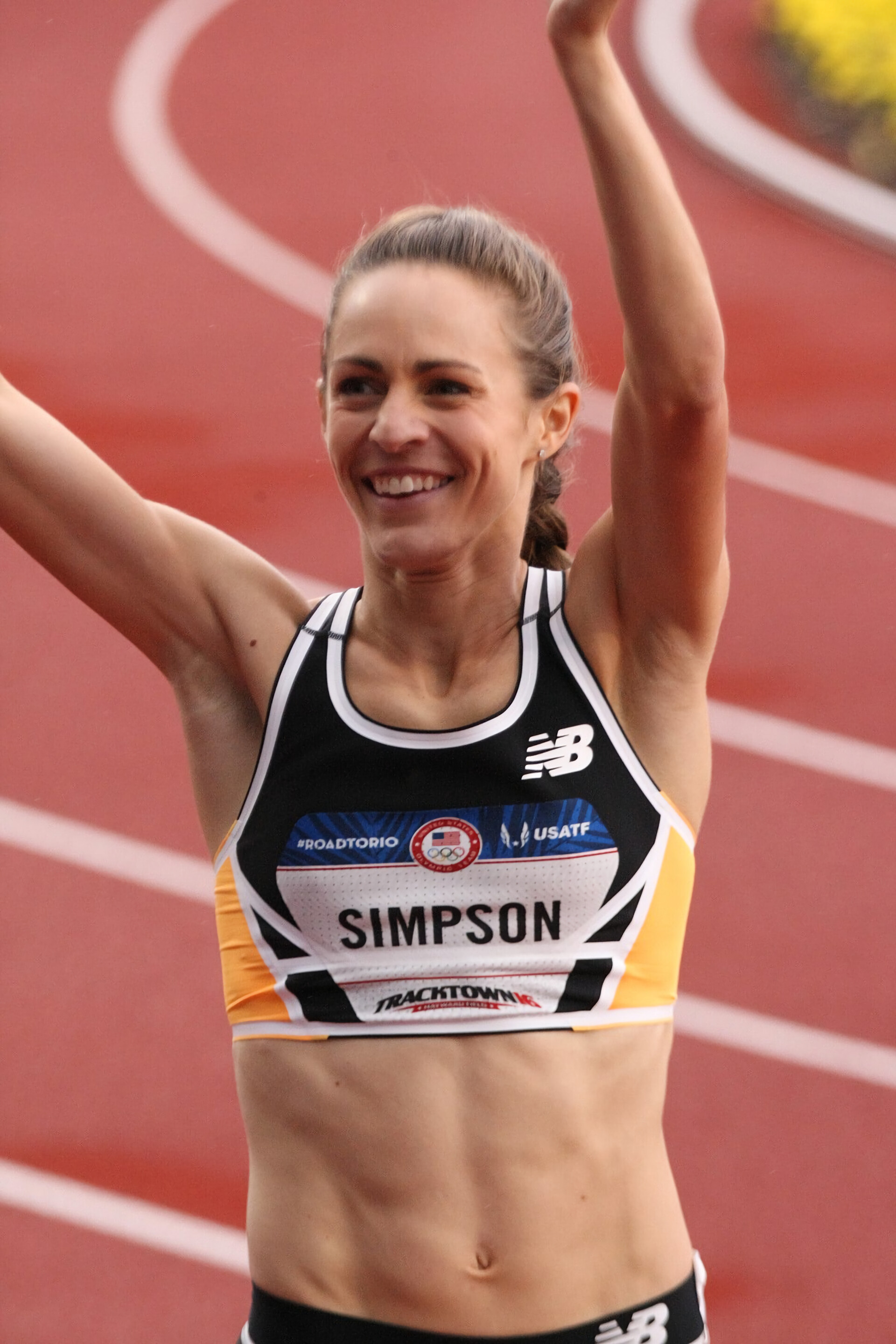 2016 US Olympic Track and Field Trials, Jennifer Simpson Wallpaper, 1920x2880 HD Phone