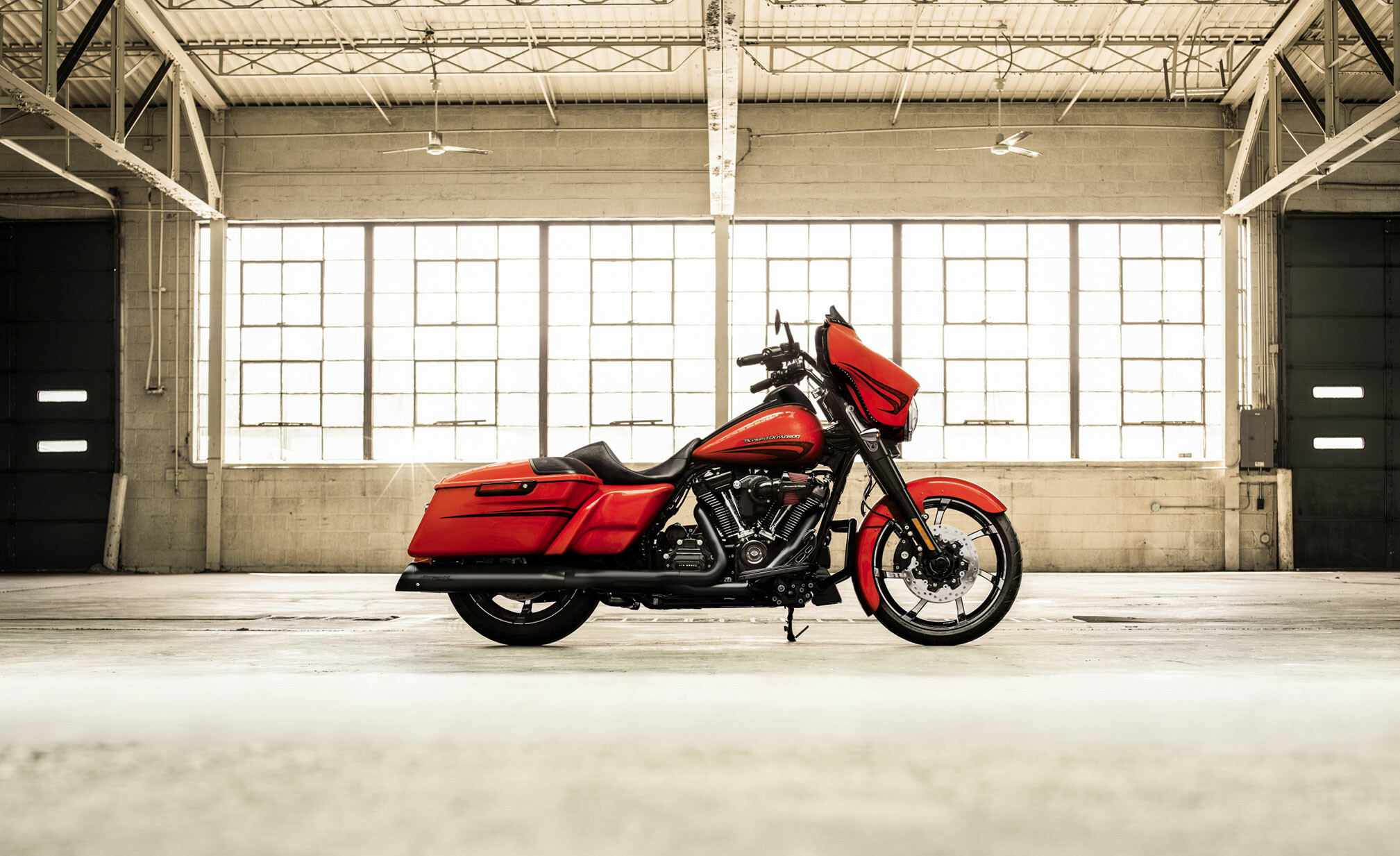 Harley-Davidson Street Glide, Ultimate touring machine, Powerful performance, Iconic presence, 2020x1240 HD Desktop