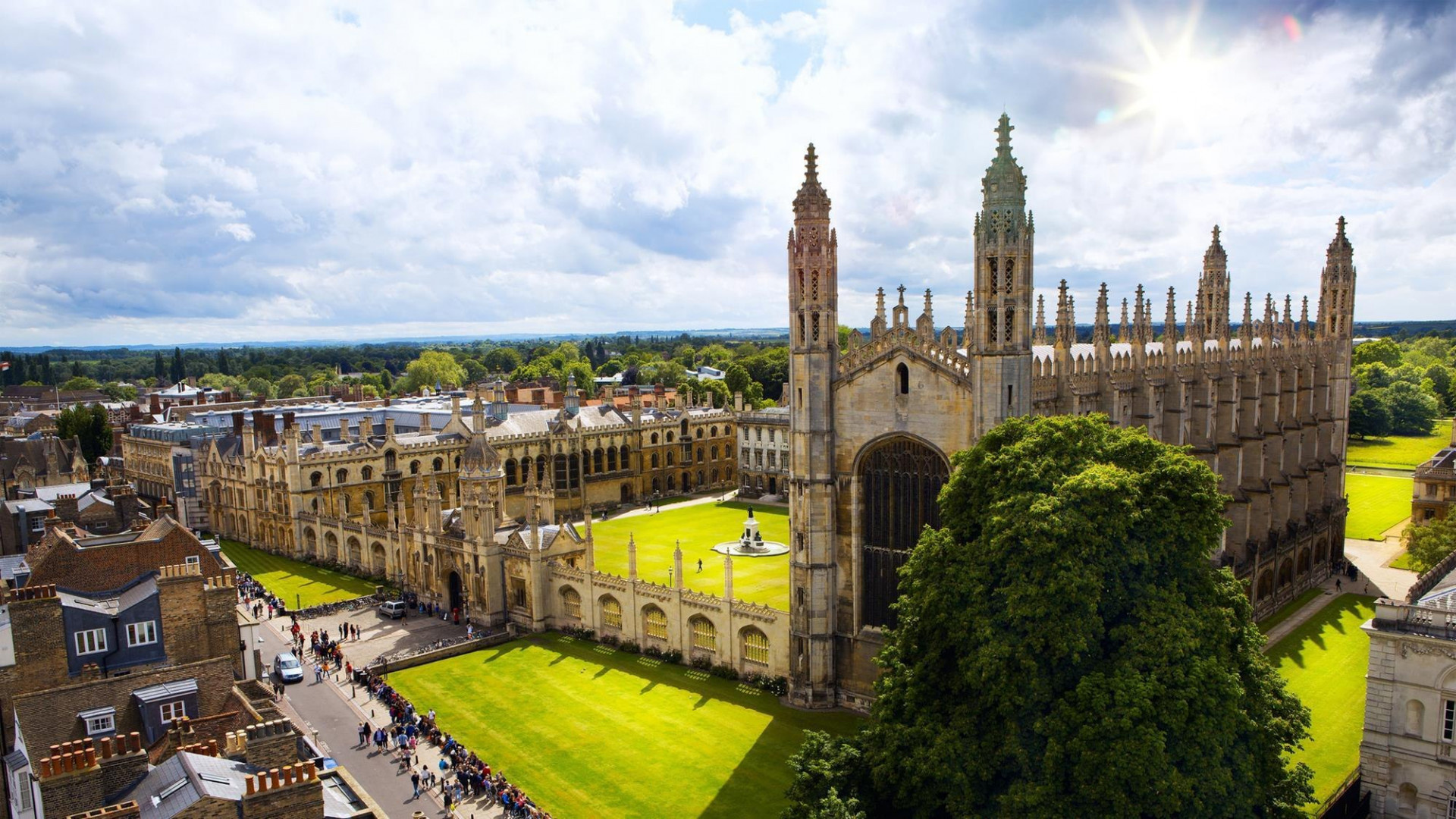 Cambridge University, High definition wallpaper, Desktop customization, Visual appeal, 1920x1080 Full HD Desktop