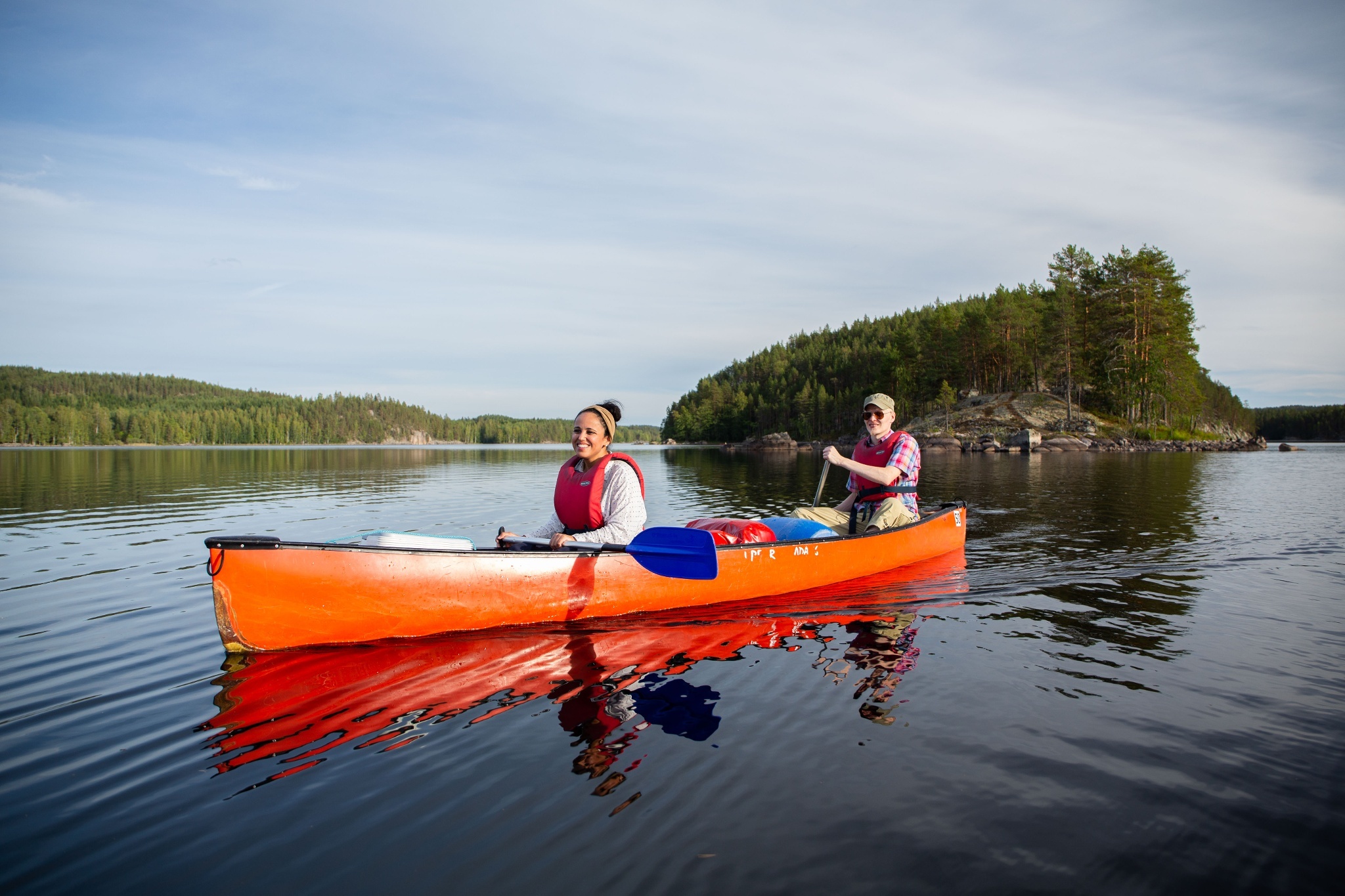 Linnansaari National Park, Canoeing Wallpaper, 2050x1370 HD Desktop