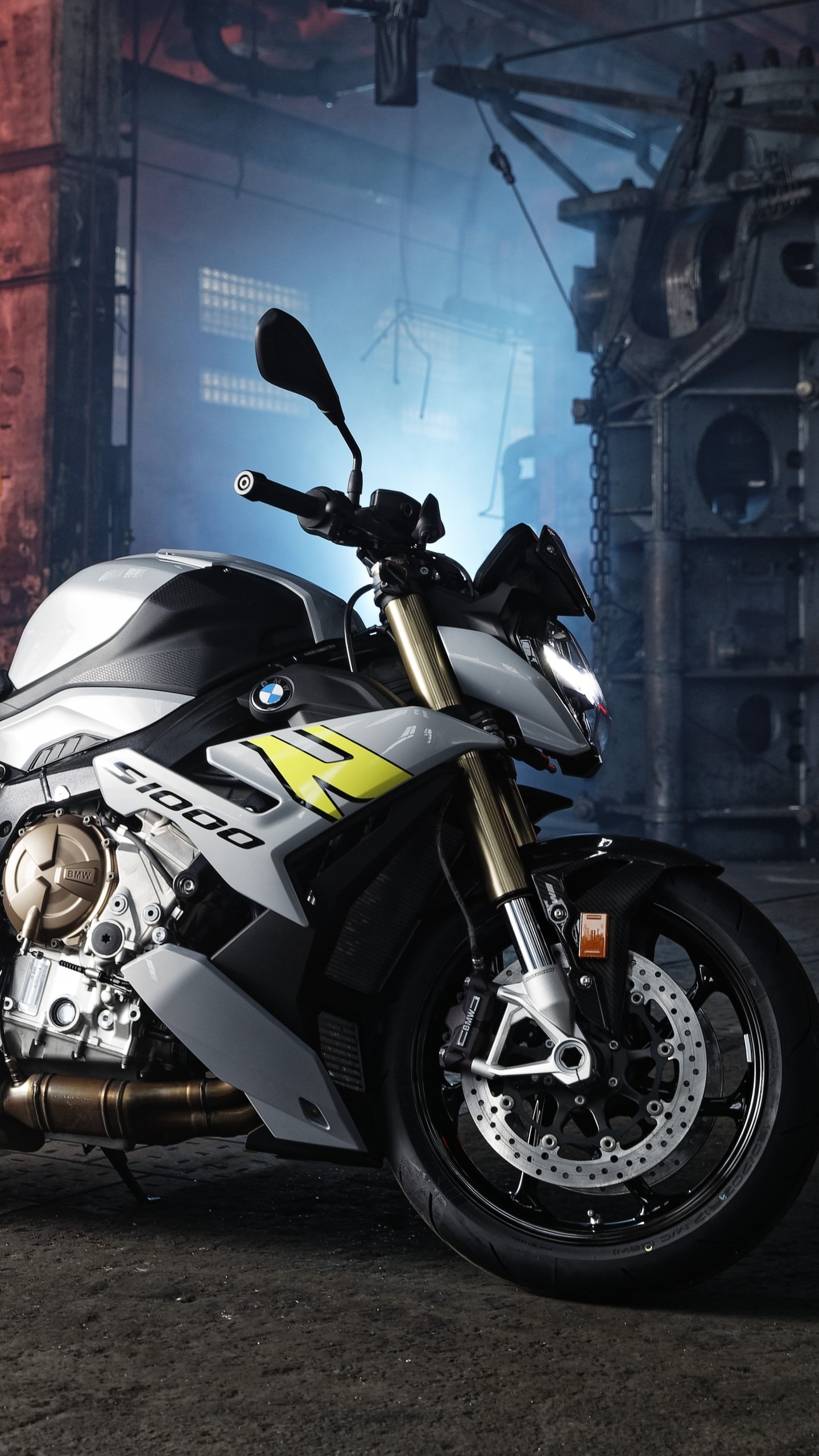 BMW S 1000 R, Superbike excellence, 4K superbikes, BMW engineering, 1440x2560 HD Phone