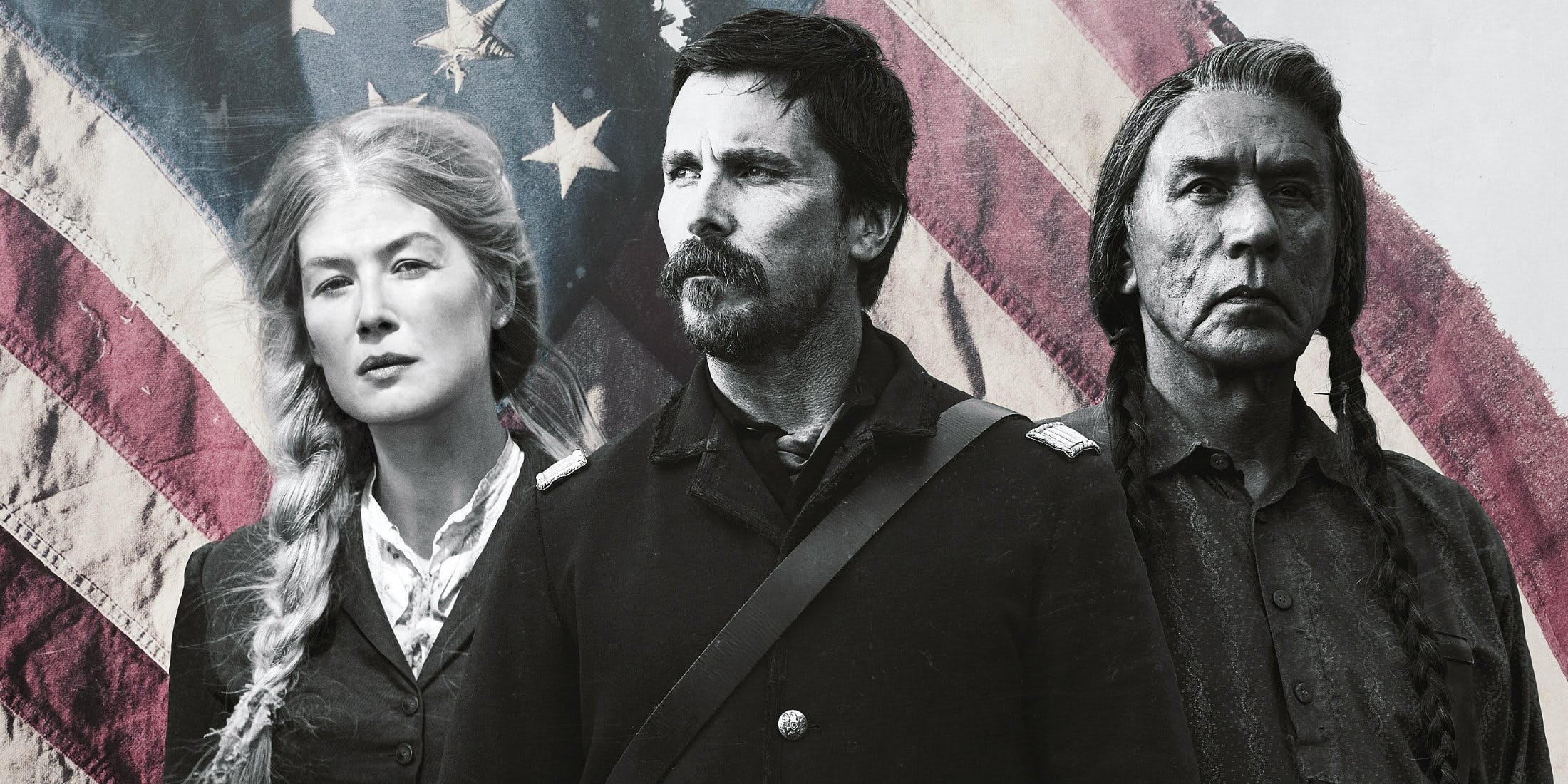 Hostiles movie, TIFF review, The Movie Elite, 2200x1100 Dual Screen Desktop