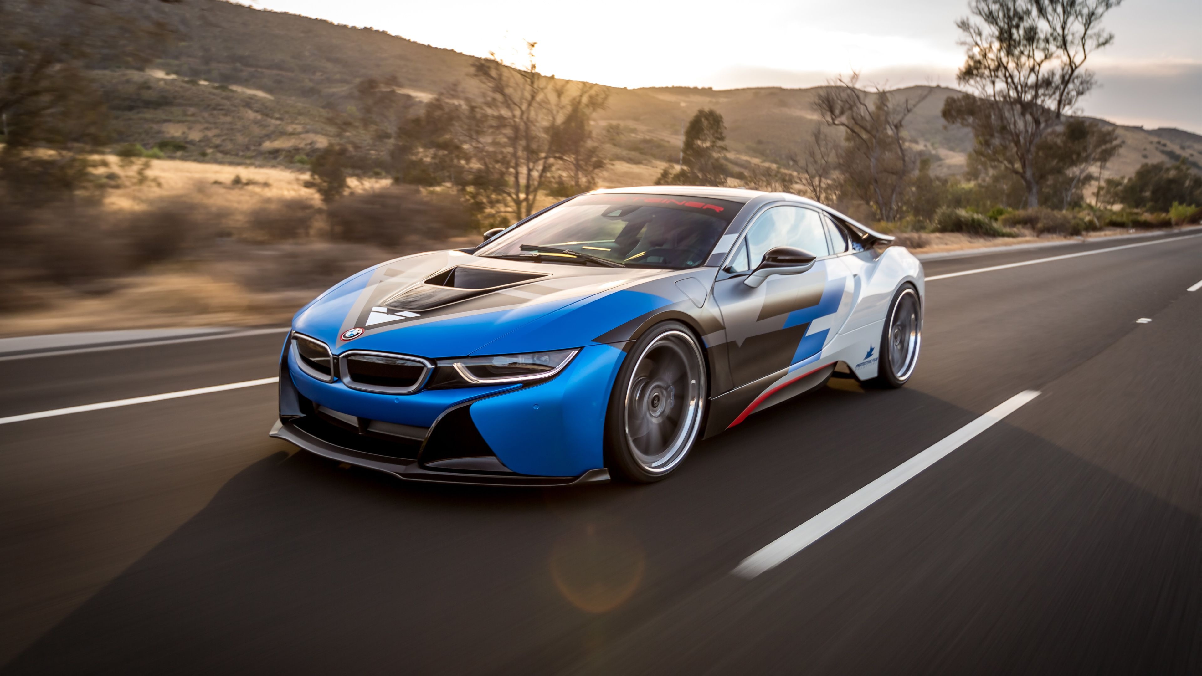 Vorsteiner VR-E, BMW i8 Wallpaper, 3840x2160 4K Desktop