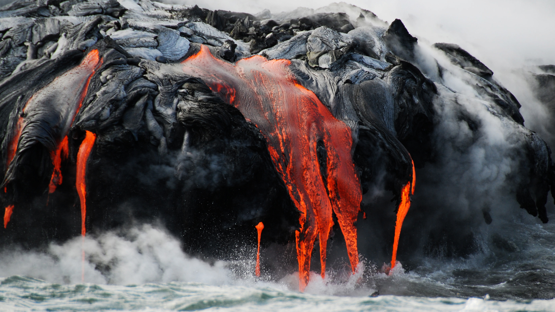 Volcano background image, Desktop tablet mobile, Hawaii tribute, Wallur, 1920x1080 Full HD Desktop