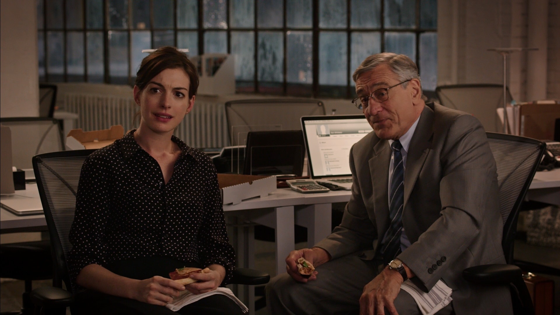 The Intern Movie, Light-hearted Comedy, Robert De Niro, Anne Hathaway, 1920x1080 Full HD Desktop