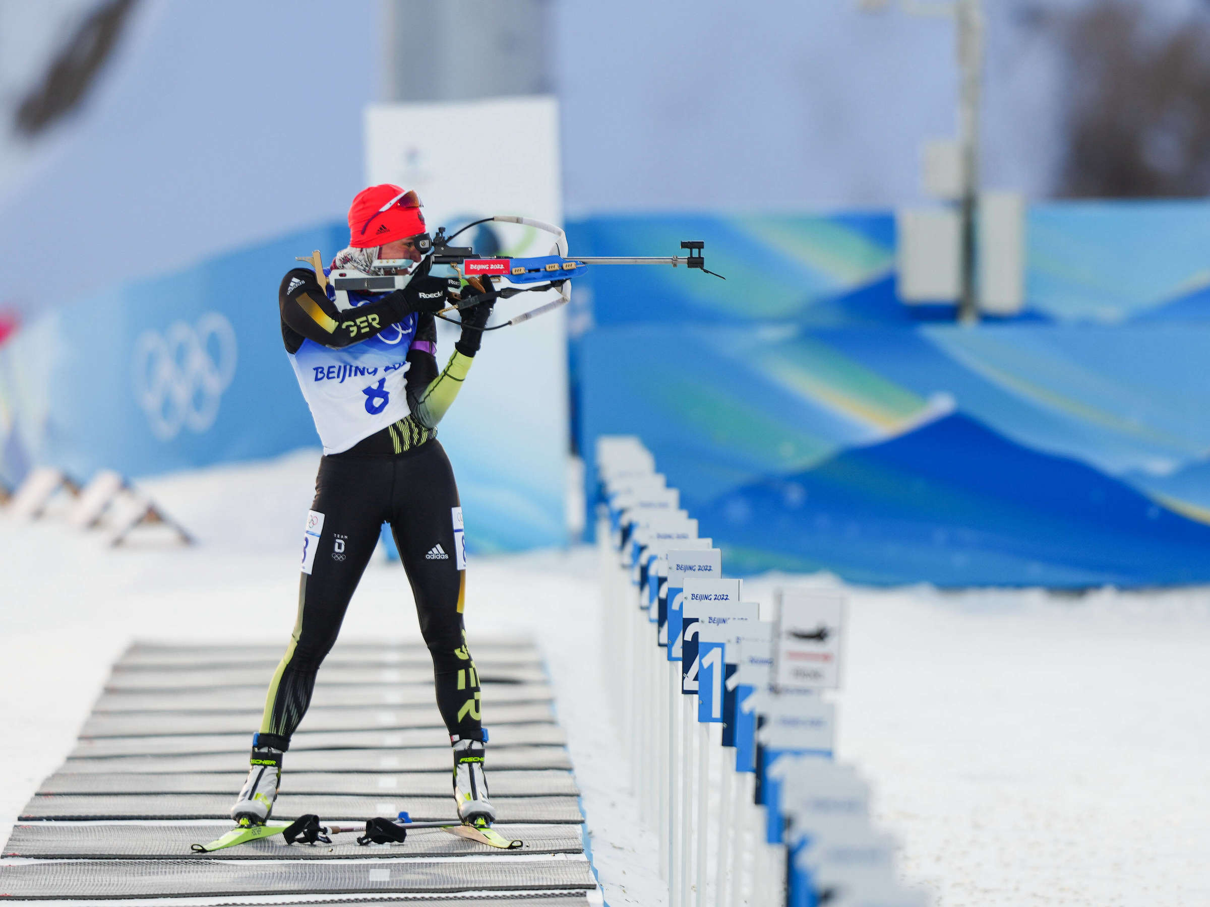 Olympia 2022, Biathlon sprint, Deutsche Frauen, Medaillenverpassung, 2400x1800 HD Desktop