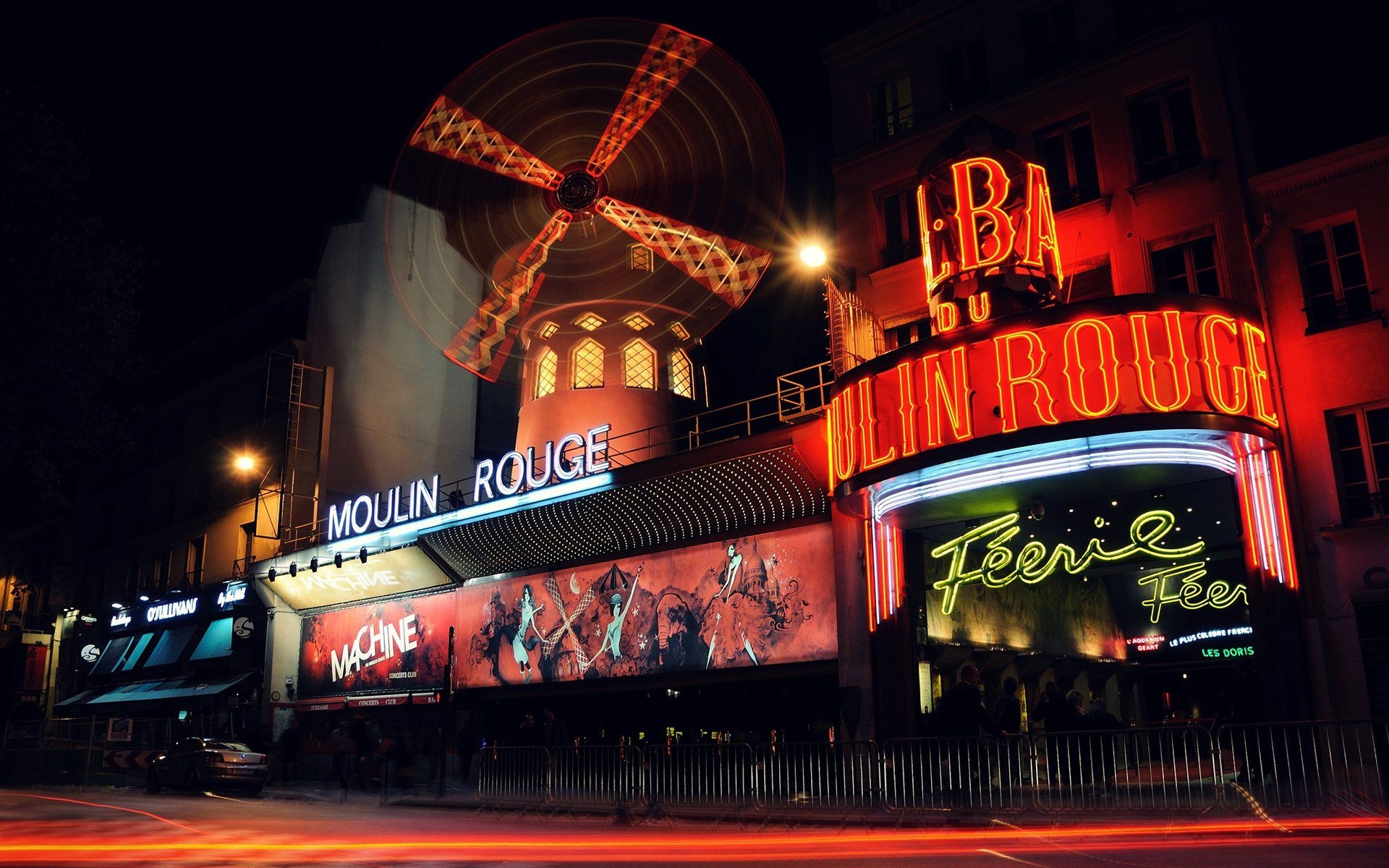 Moulin Rouge, Iconic cabaret, Parisian nightlife, Dance and music, 1920x1200 HD Desktop