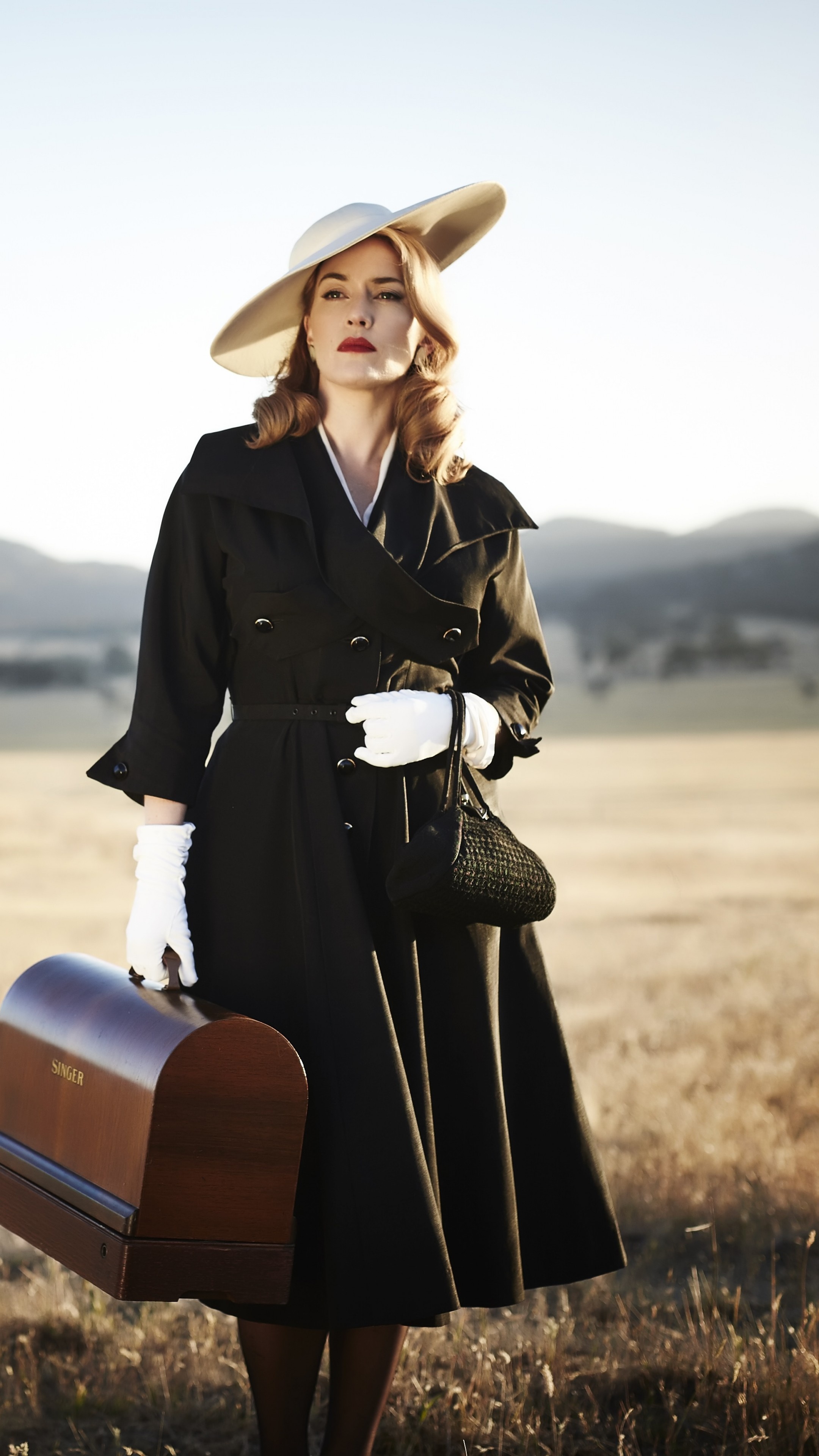 The Dressmaker, Kate Winslet Wallpaper, 2160x3840 4K Phone