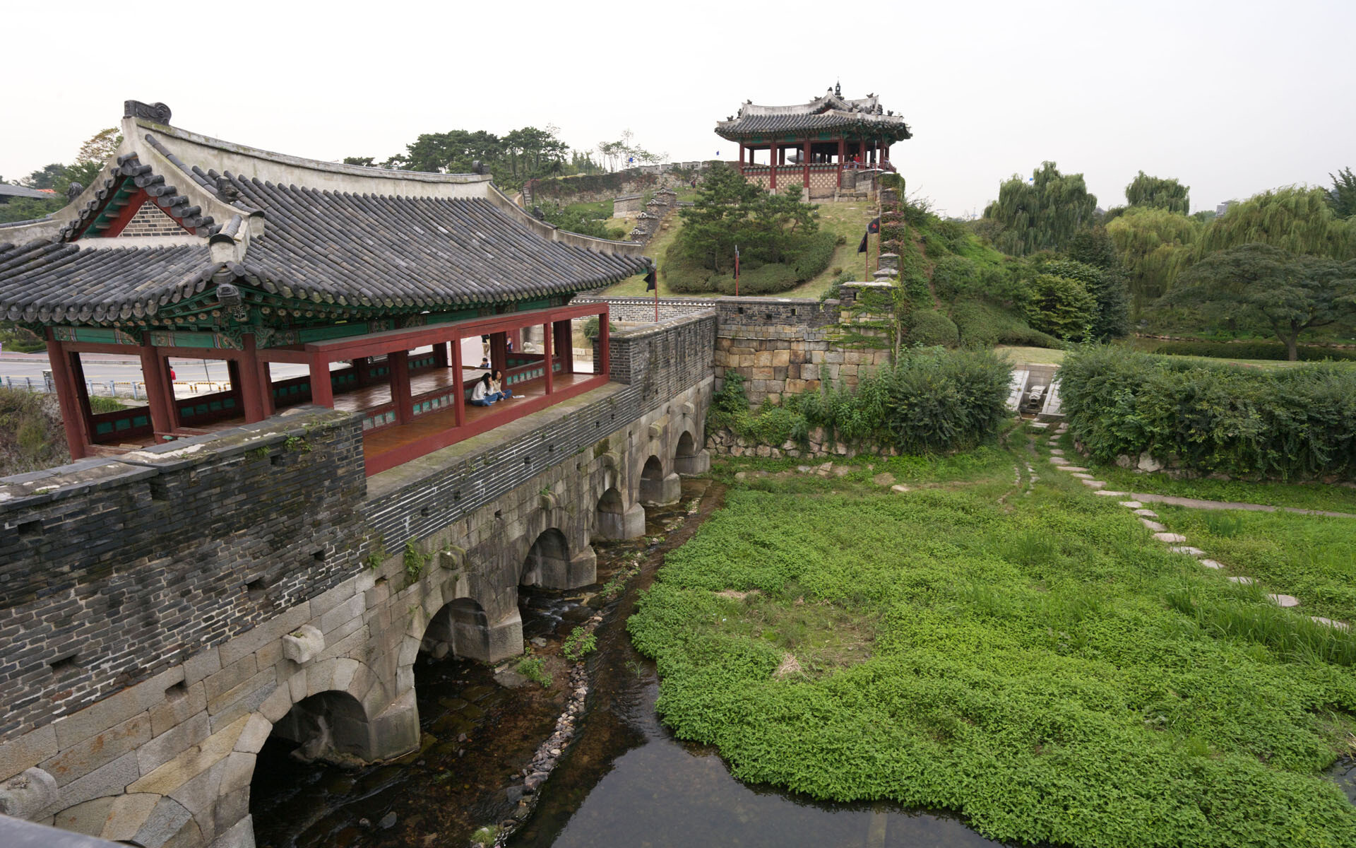 Hwahongmun Gate, Korea Wallpaper, 1920x1200 HD Desktop