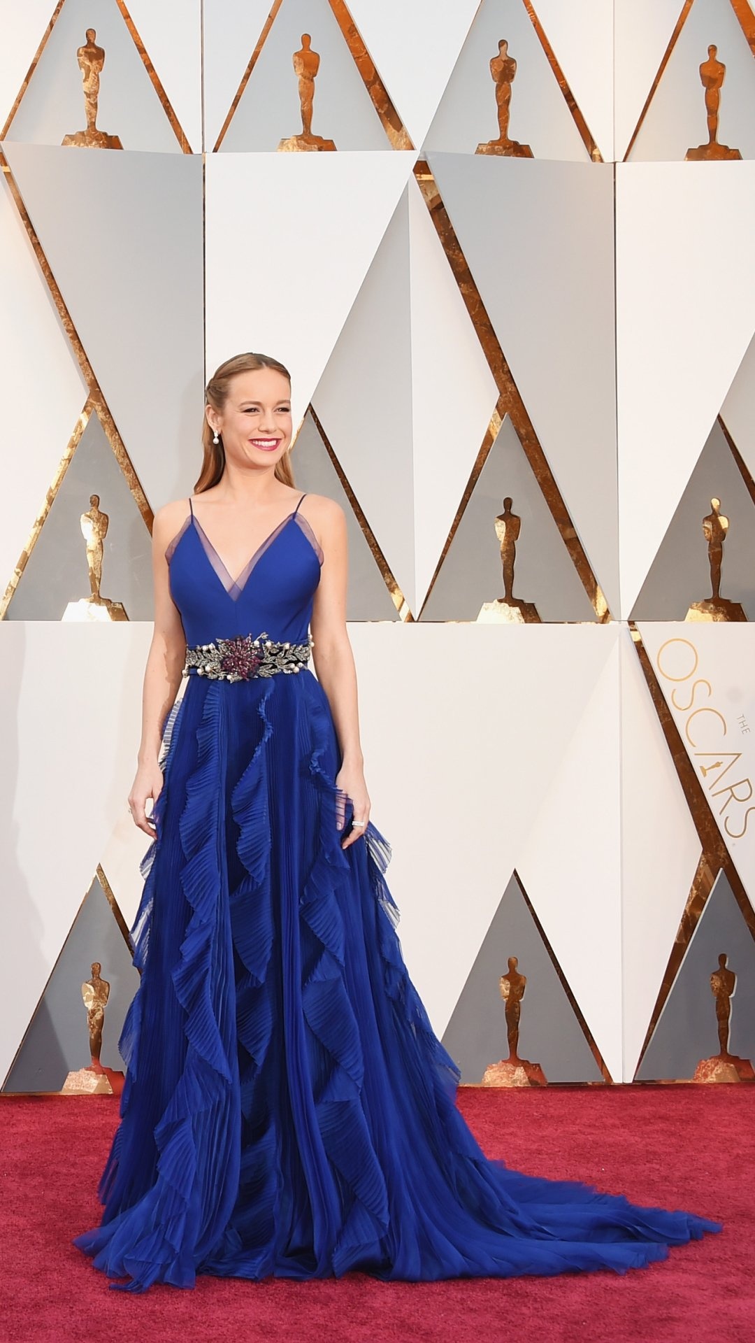 Celebrity Brie Larson, Brie Larson, Celebrity, Academy Awards, 1080x1920 Full HD Phone