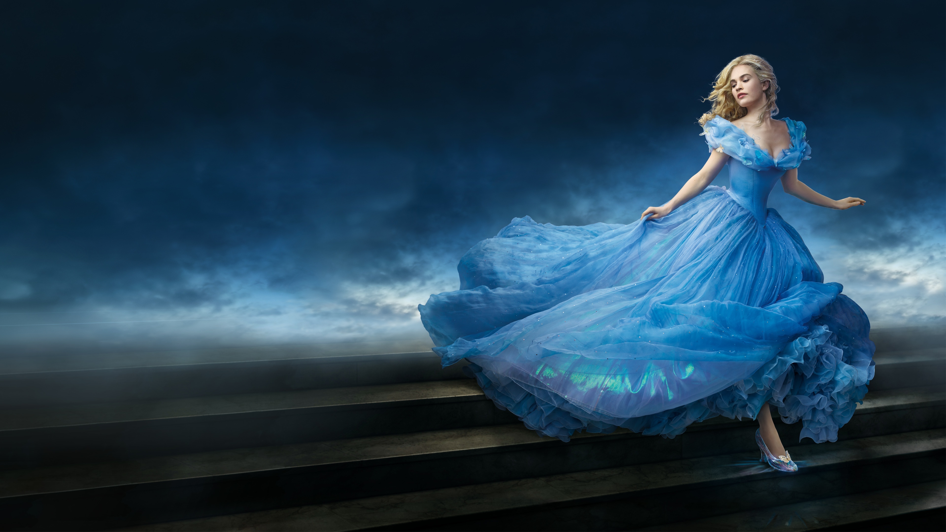 Cinderella Lily James, 4K Ultra HD, 3840x2160 4K Desktop