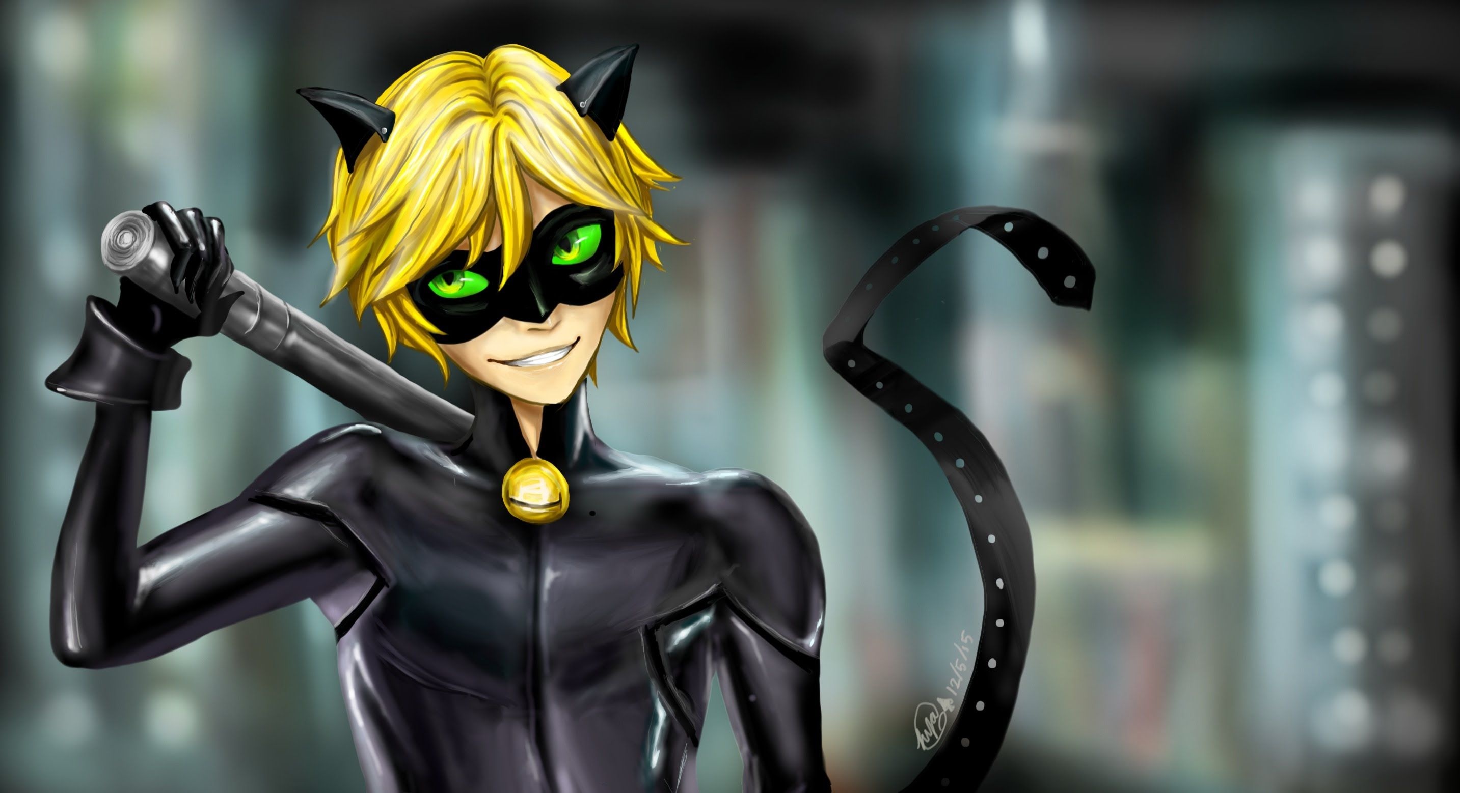 Adrien Agreste, Ladybug and Cat Noir Wallpaper, 2870x1560 HD Desktop