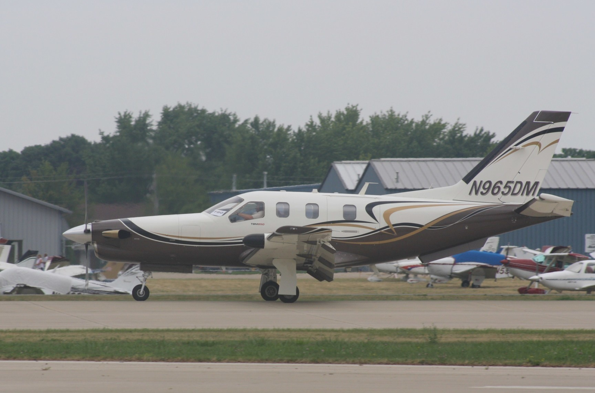 Socata TBM 850, Travels, N965DM, Mark Pasqualino, 1920x1270 HD Desktop