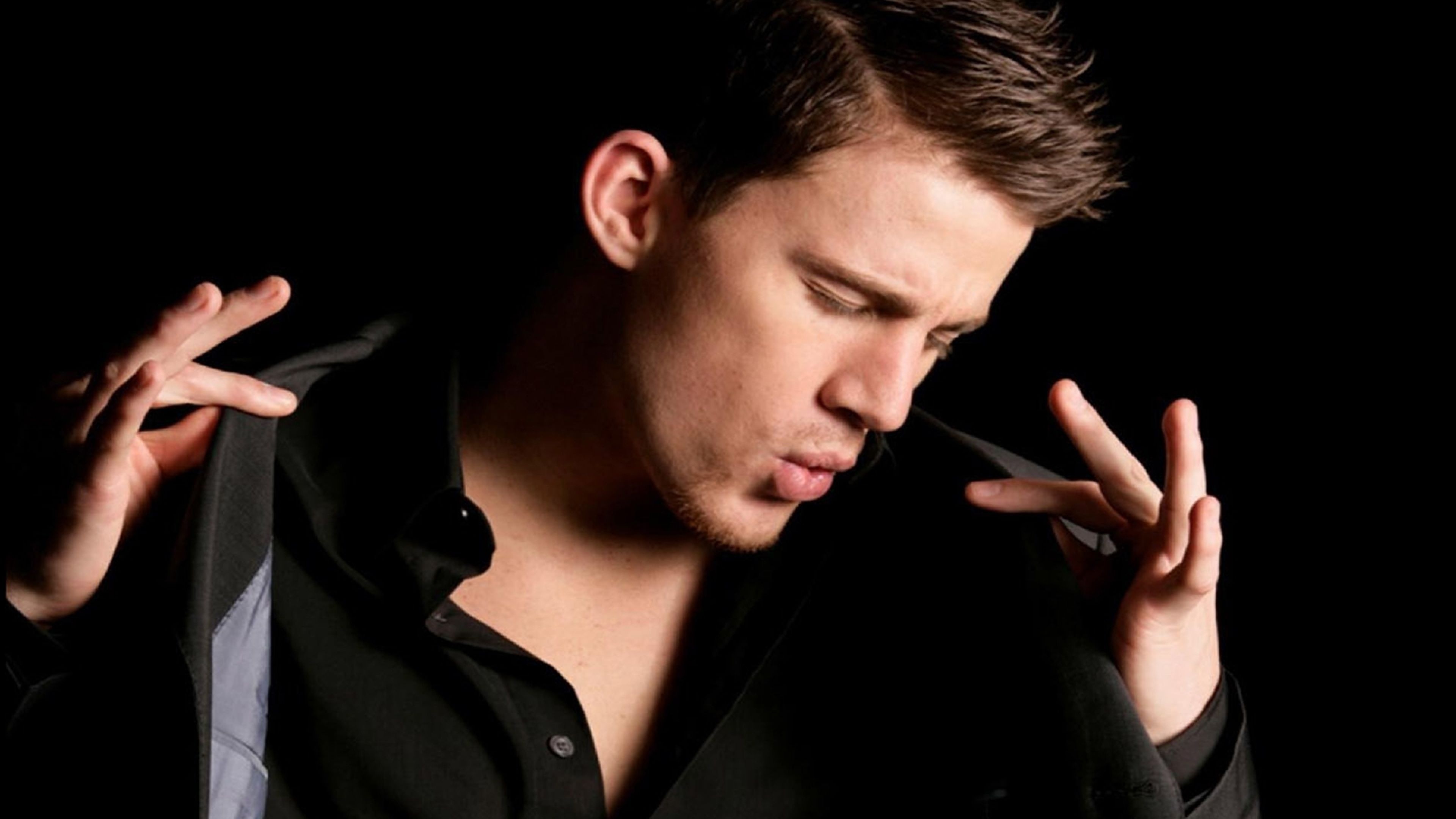 Channing Tatum, Celebrity Portraits, Famous Actor, Hollywood Star, 3840x2160 4K Desktop