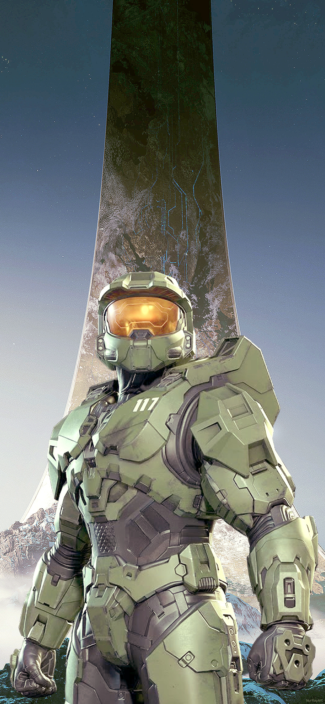 Halo Infinite iPhone, Top Backgrounds, Immersive Experience, Captivating Visuals, 1130x2440 HD Phone